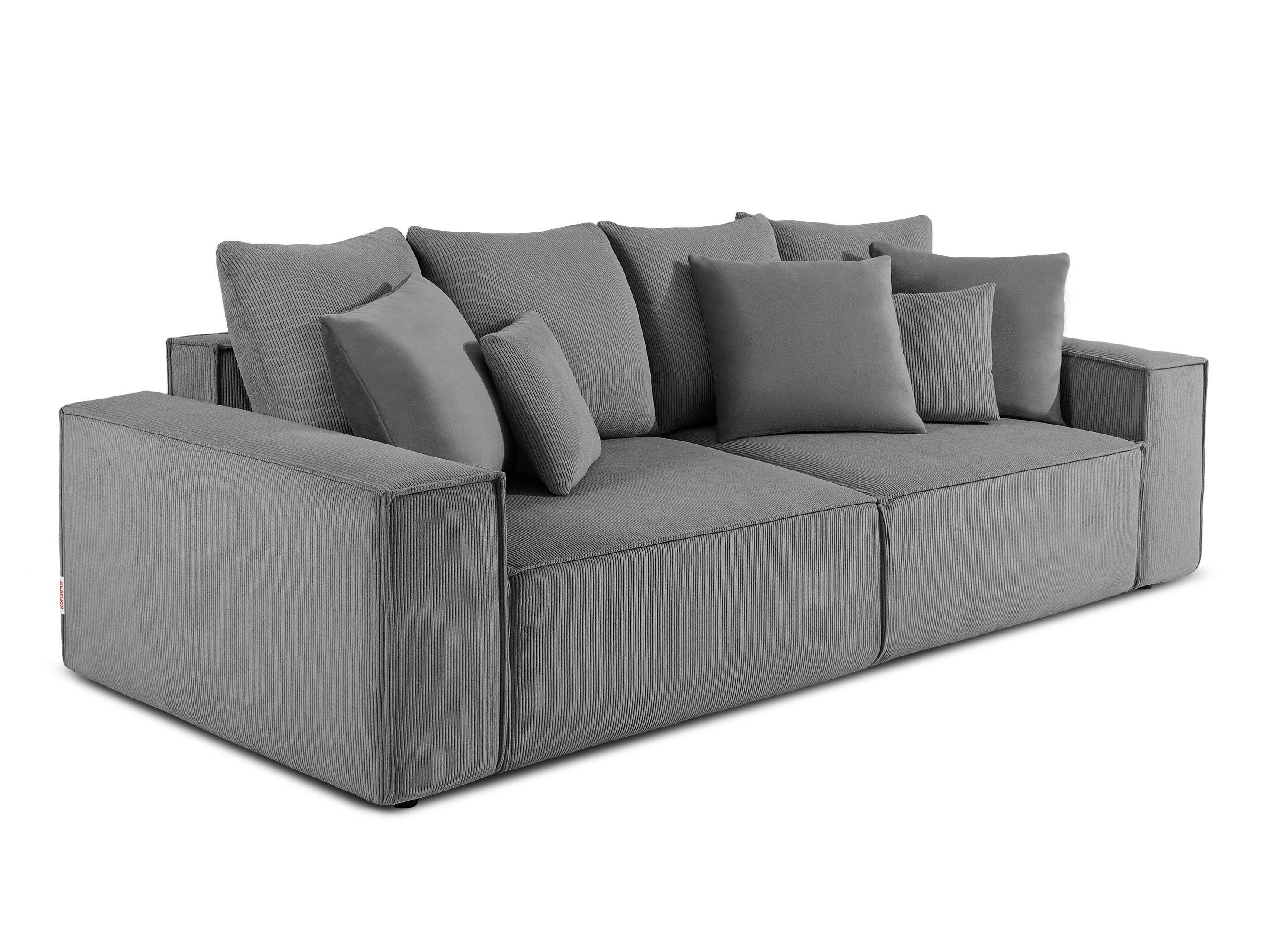 Raztegljiv kavč Temecula 104 (Siva)