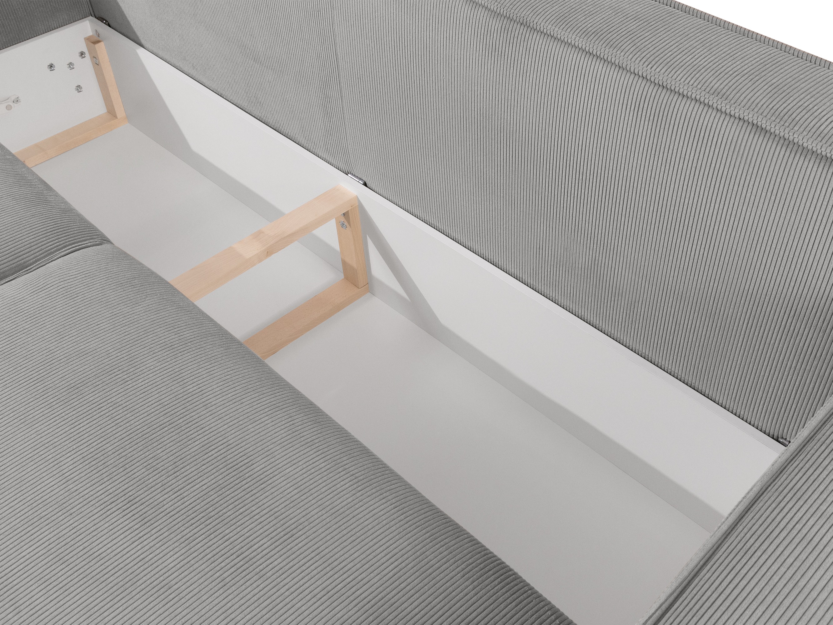 Raztegljiv kavč Temecula 104 (Svetlo siva)