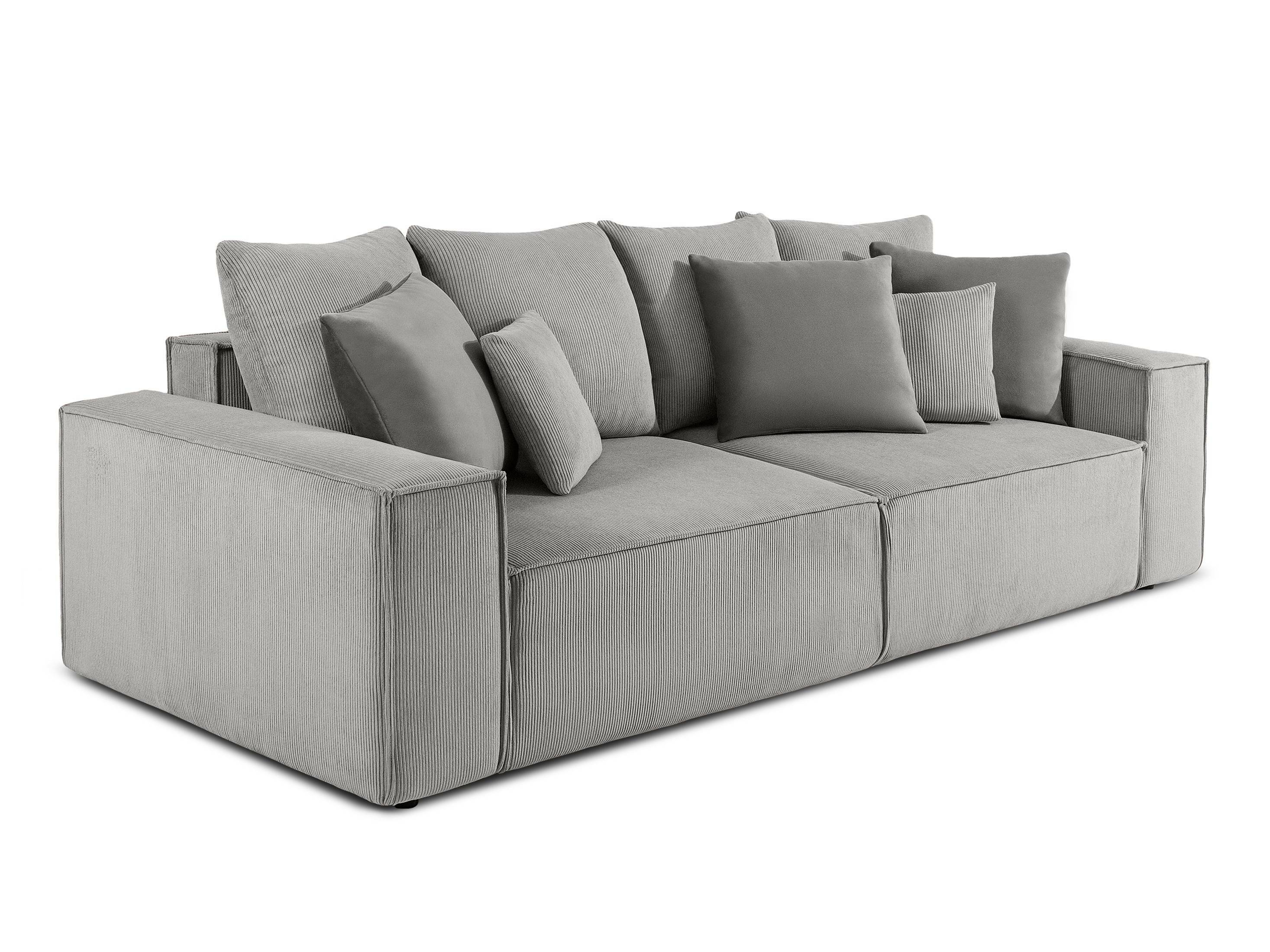 Raztegljiv kavč Temecula 104 (Svetlo siva)