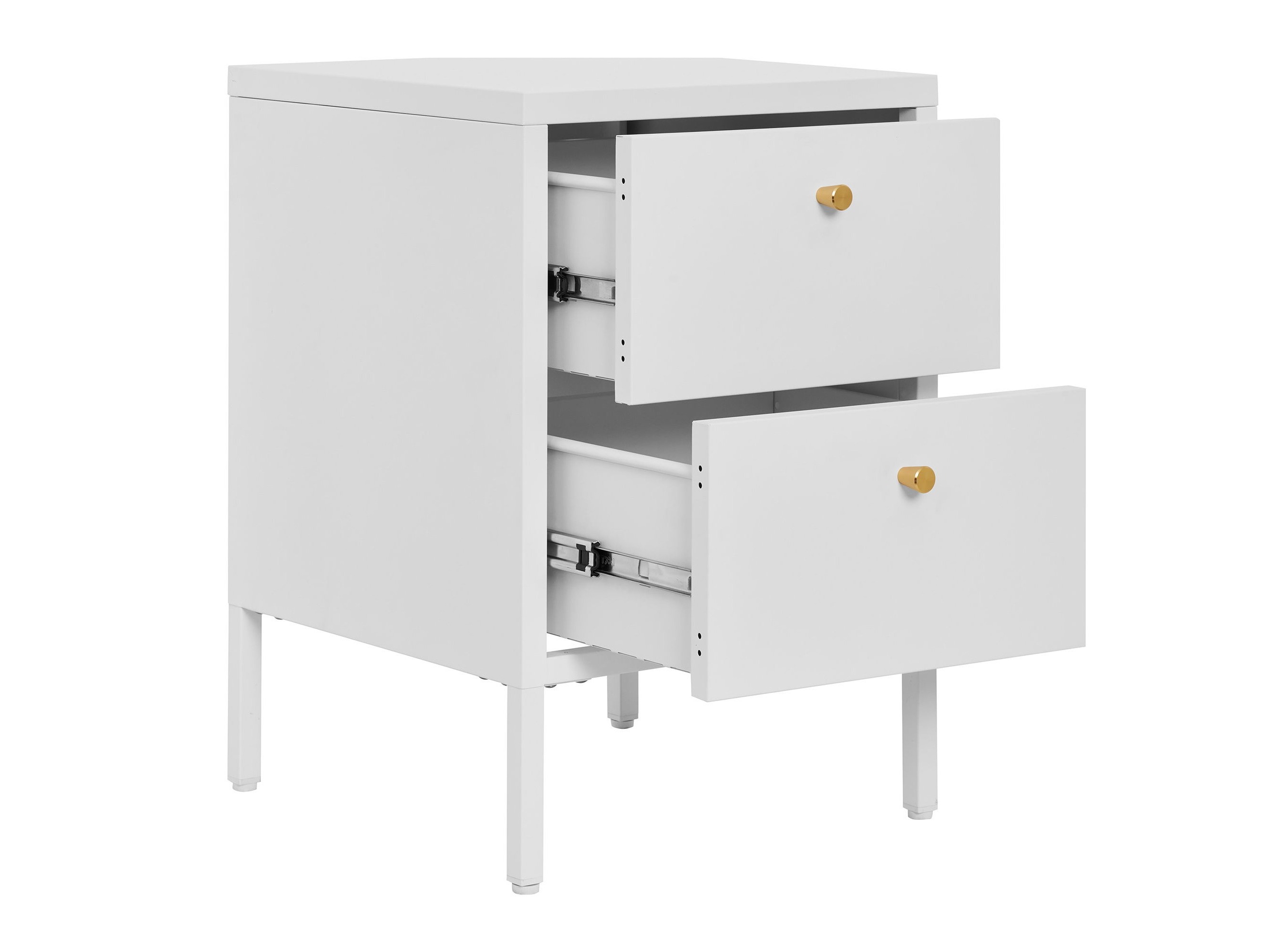 Nočna omarica Lirfloi 100 (Bela)