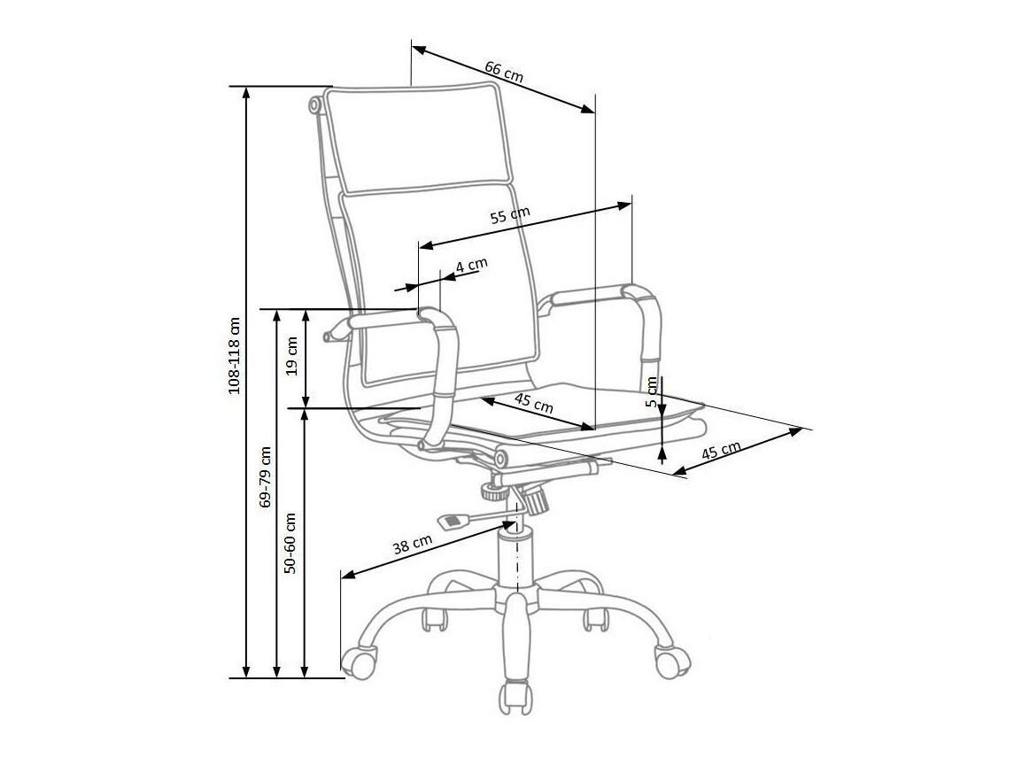 Pisarniški stol SL5254 s poškodovano embalažo