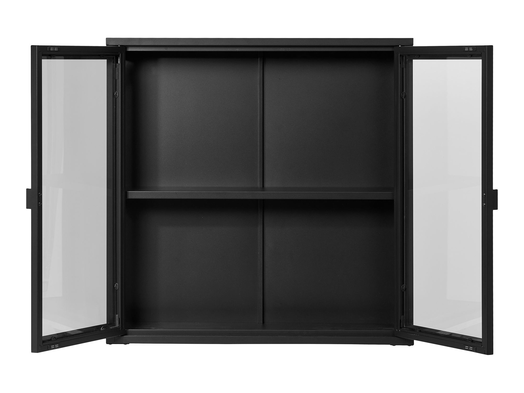 Stenska omarica Romtolo 100 (Črna)