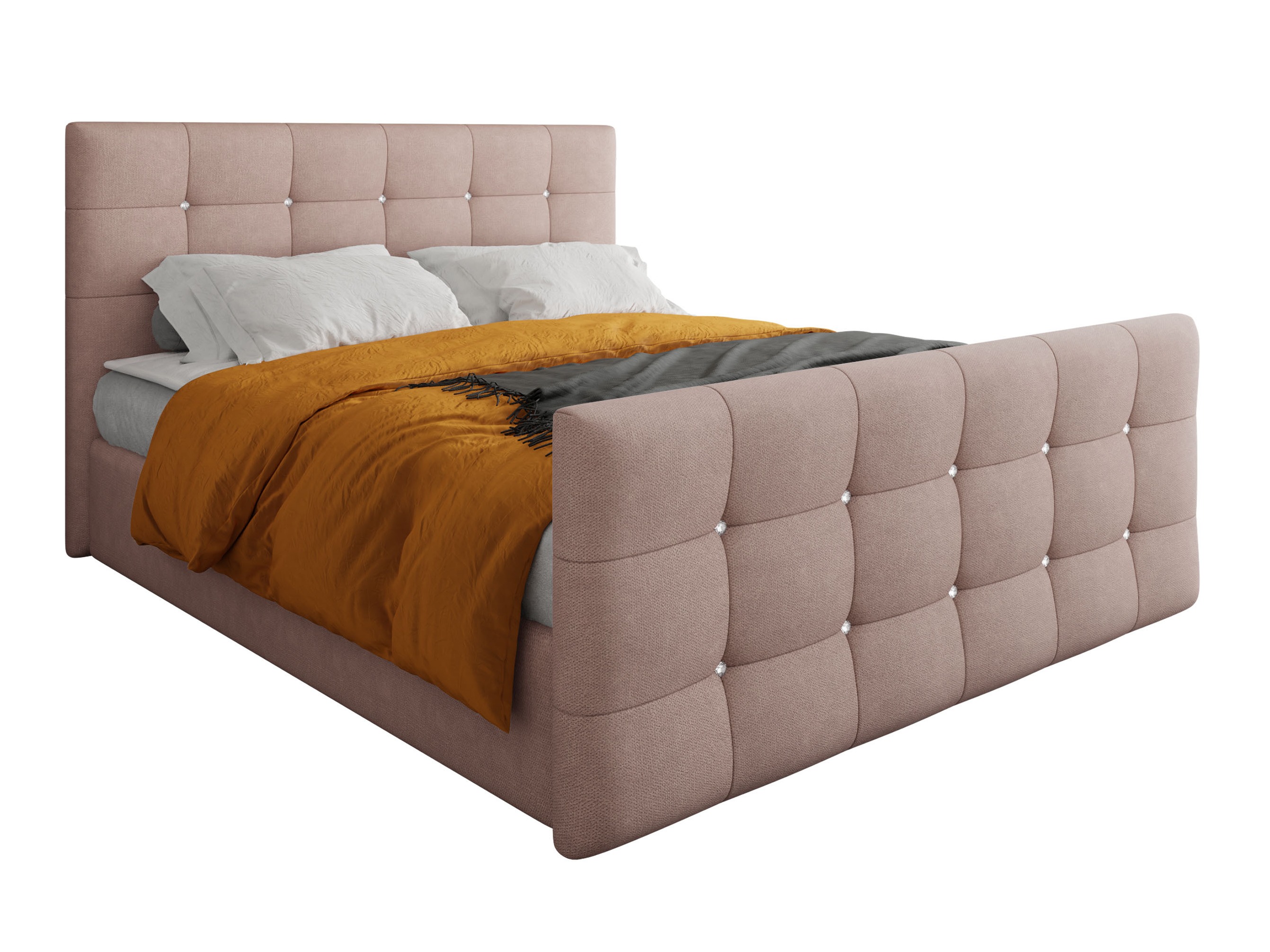 Boxspring postelja Memphis 113 (Rico 19)