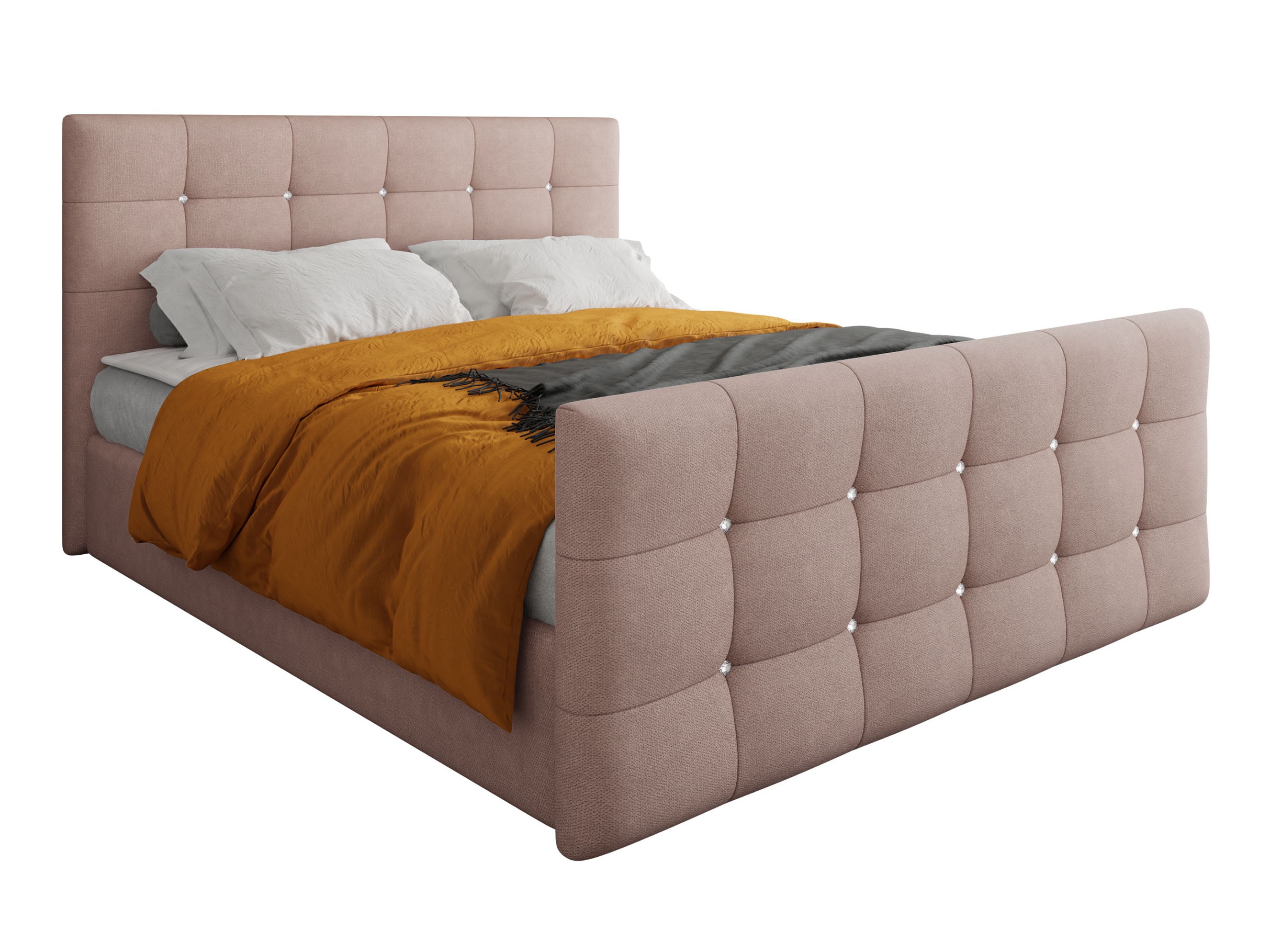 Boxspring postelja Memphis 113 (Rico 19)