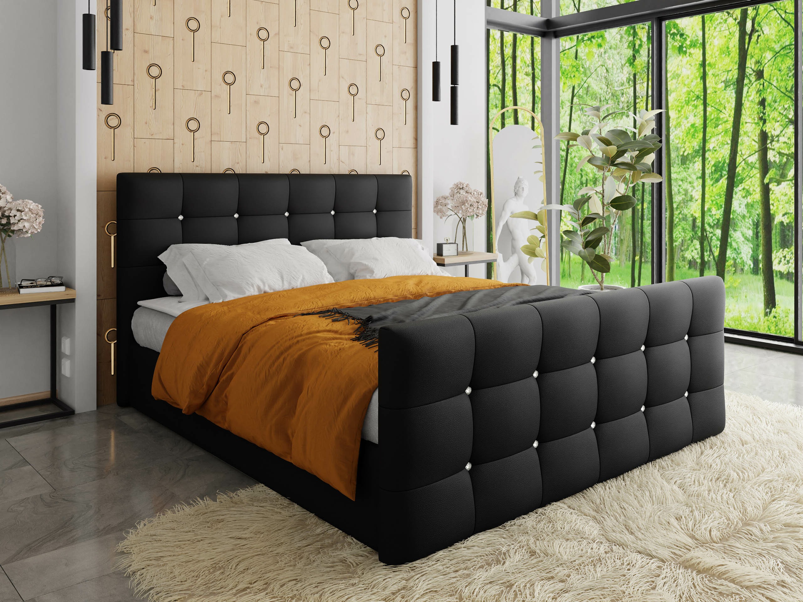 Boxspring postelja Memphis 113 (Soft 011)