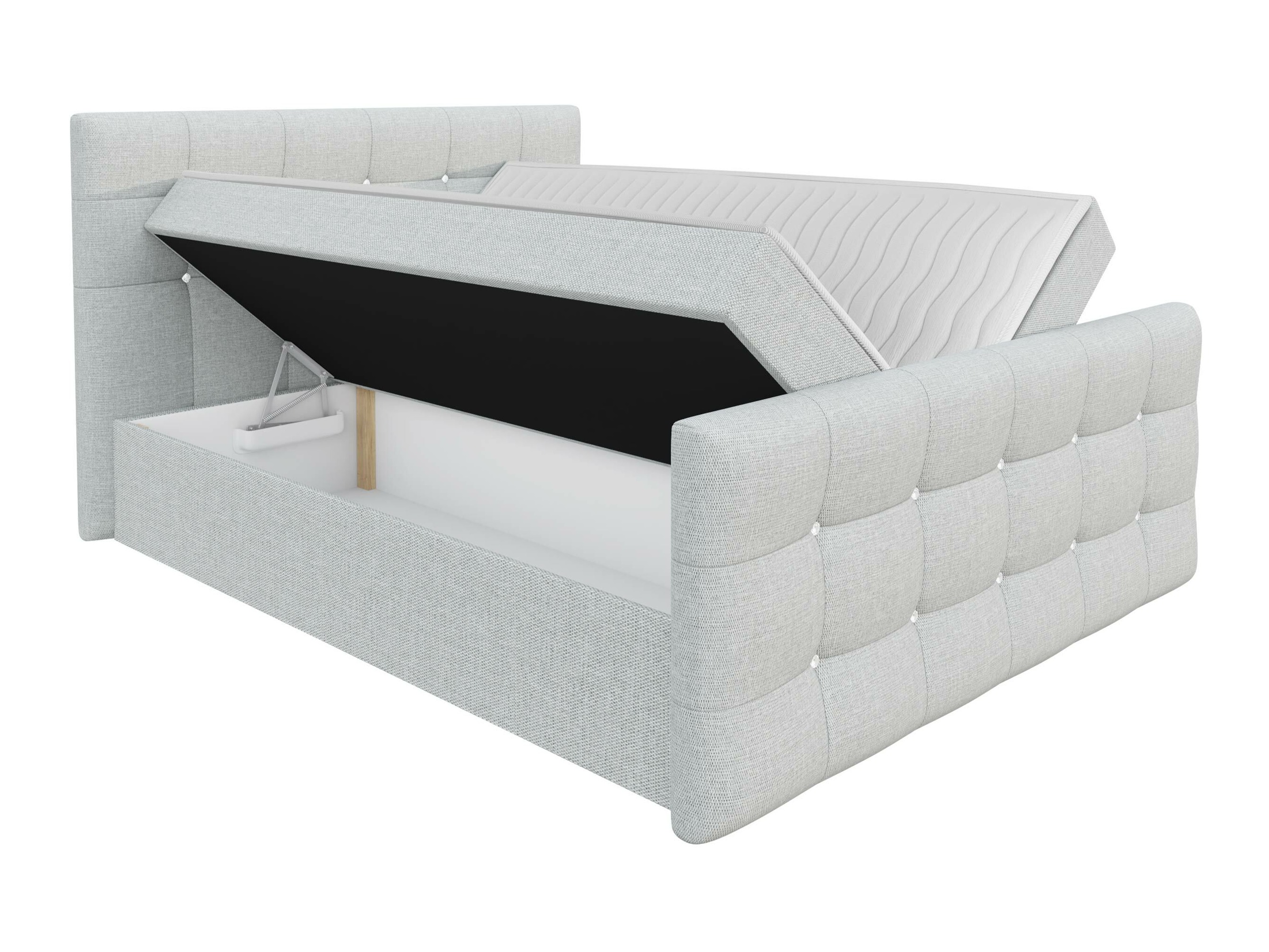 Boxspring postelja Memphis 113 (Soft 017)