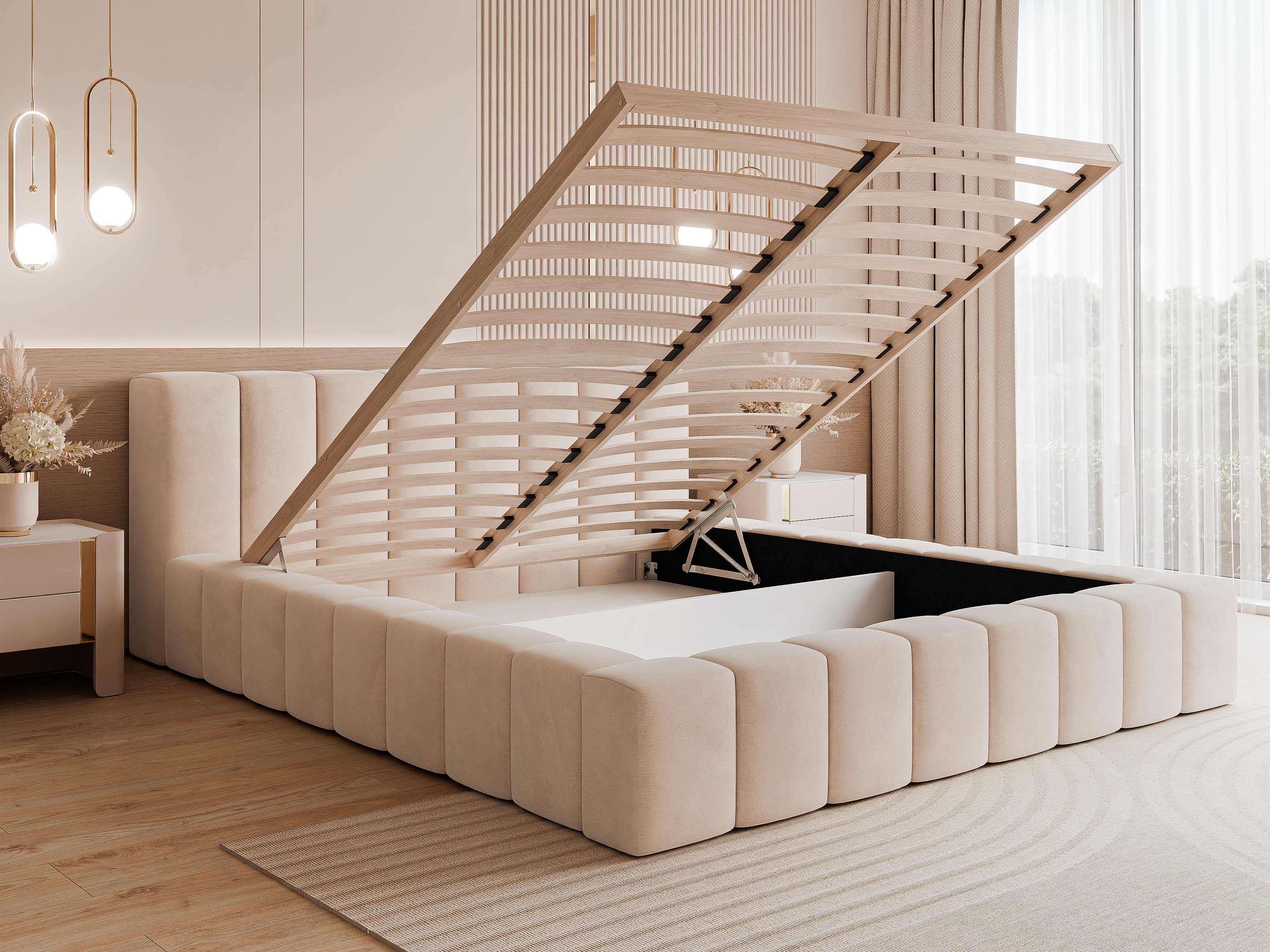 Postelja Hesperia 121 (Magic Velvet 2225)