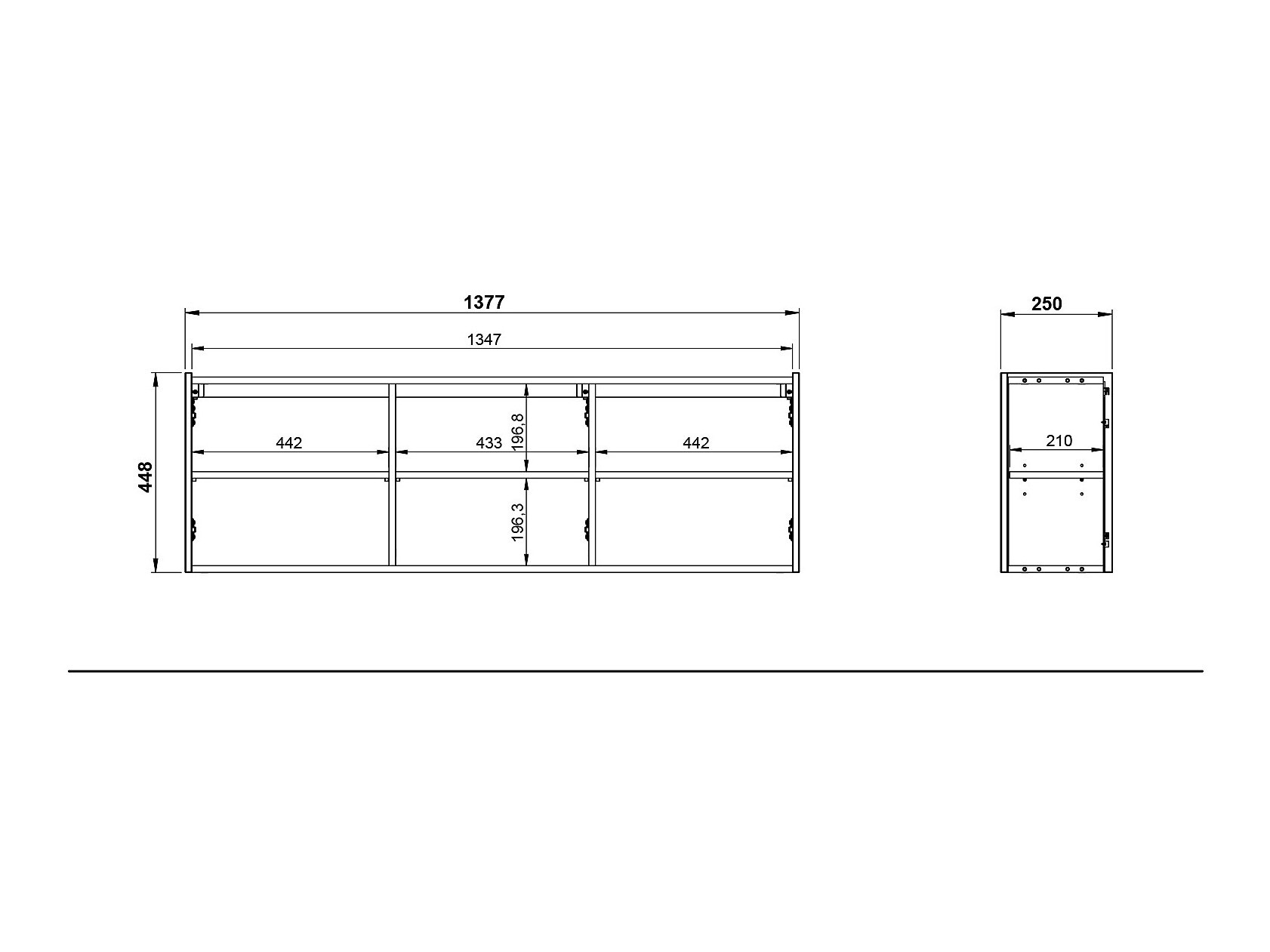 TV-omarica SL5256 s poškodovano embalažo