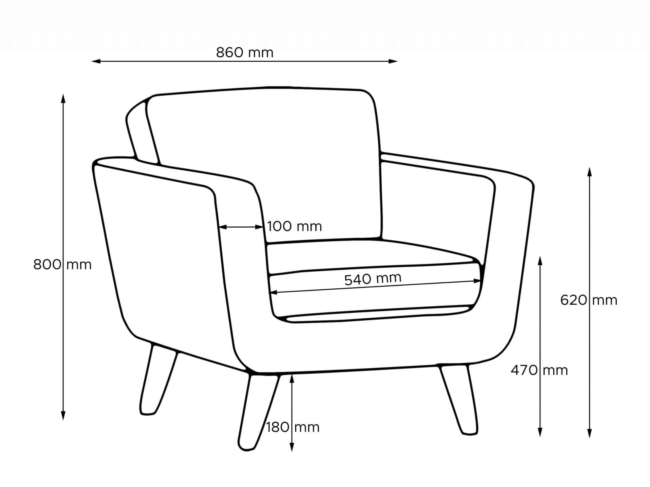 Fotelj Elmcali 100 (Amore 32)