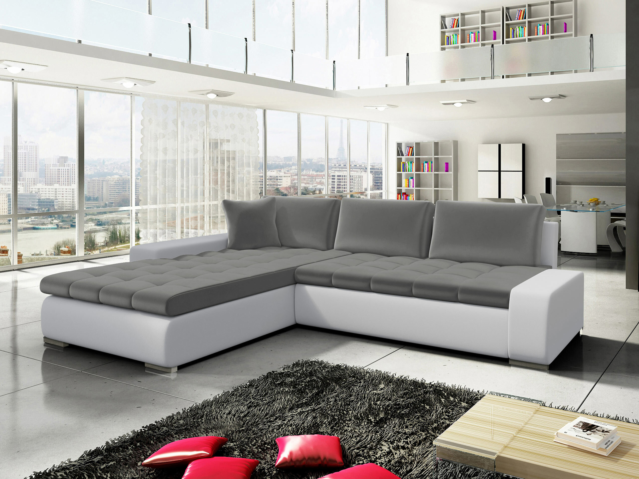 Kotna garnitura Comfivo Nitor II (Soft 017 + Magic Velvet 2217)