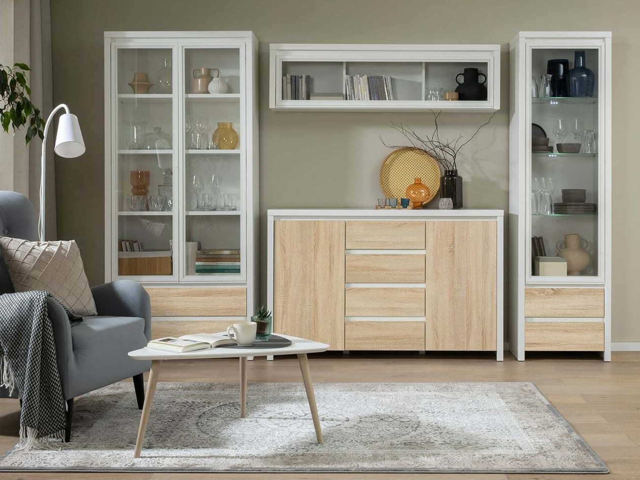 Regal Nolroma 140 (Bela + Sonoma hrast)