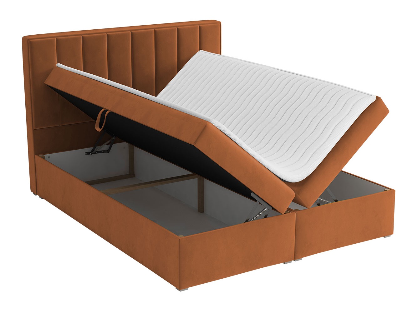 Boxspring postelja Pomona 116 (Magic žamet 2217)