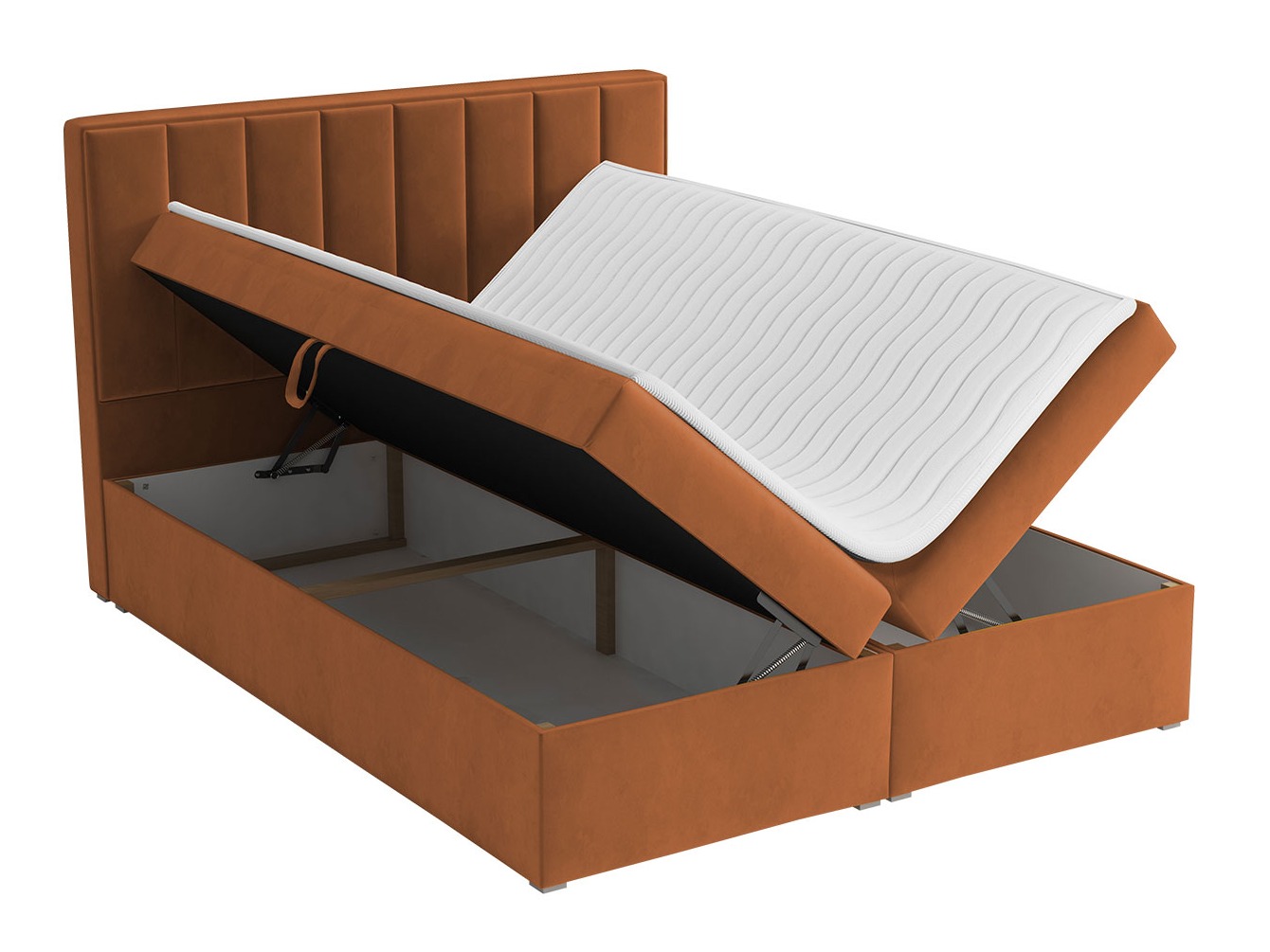 Boxspring postelja Pomona 116 (Magic žamet 2225)