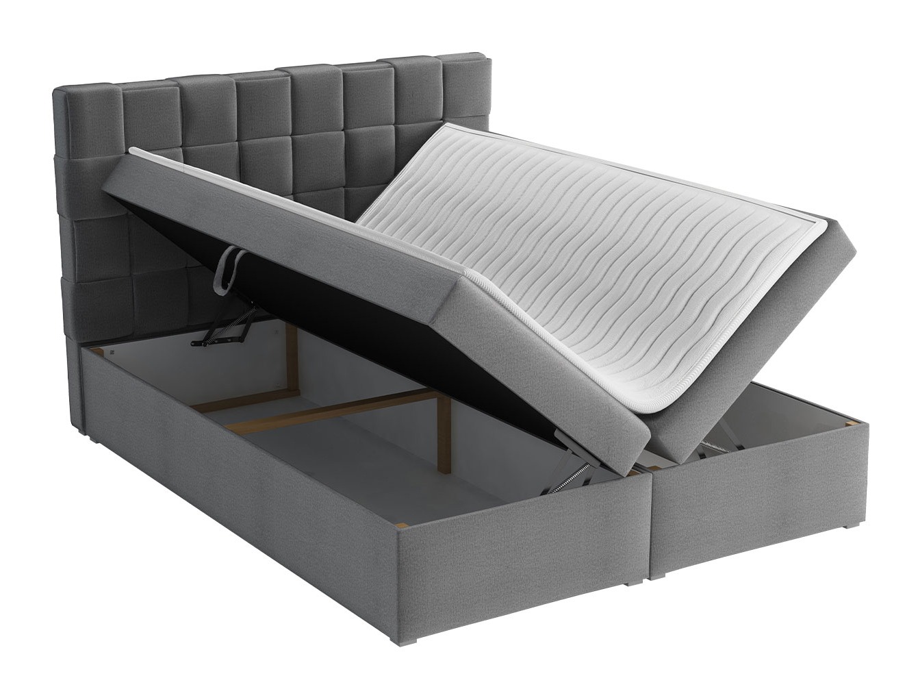 Boxspring postelja Pomona 117 (Kronos 02)