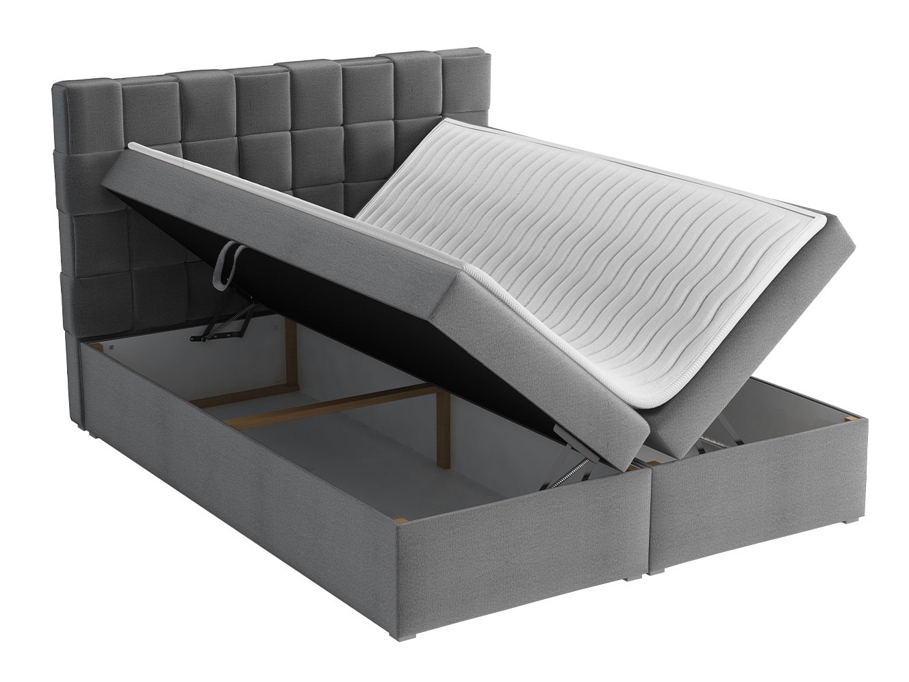 Boxspring postelja Pomona 117 (Paros 05)