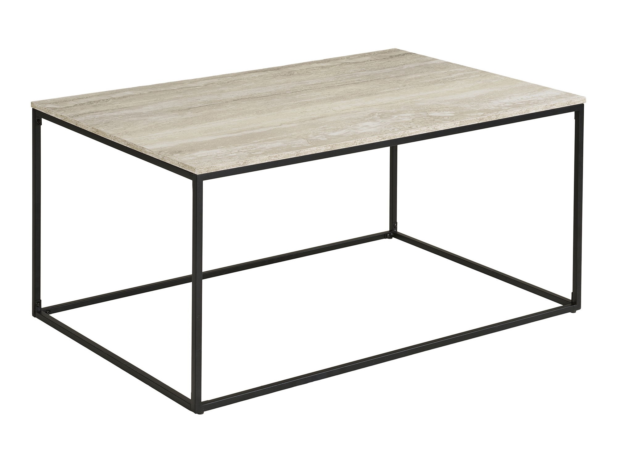 Klubska mizica Sorbeni 113 (Svetla Travertine)