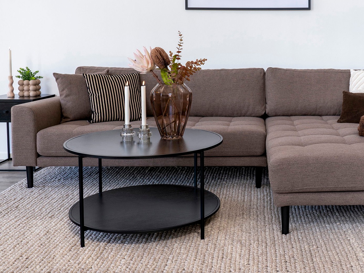 Klubska mizica Sorbeni 114 (Črna)