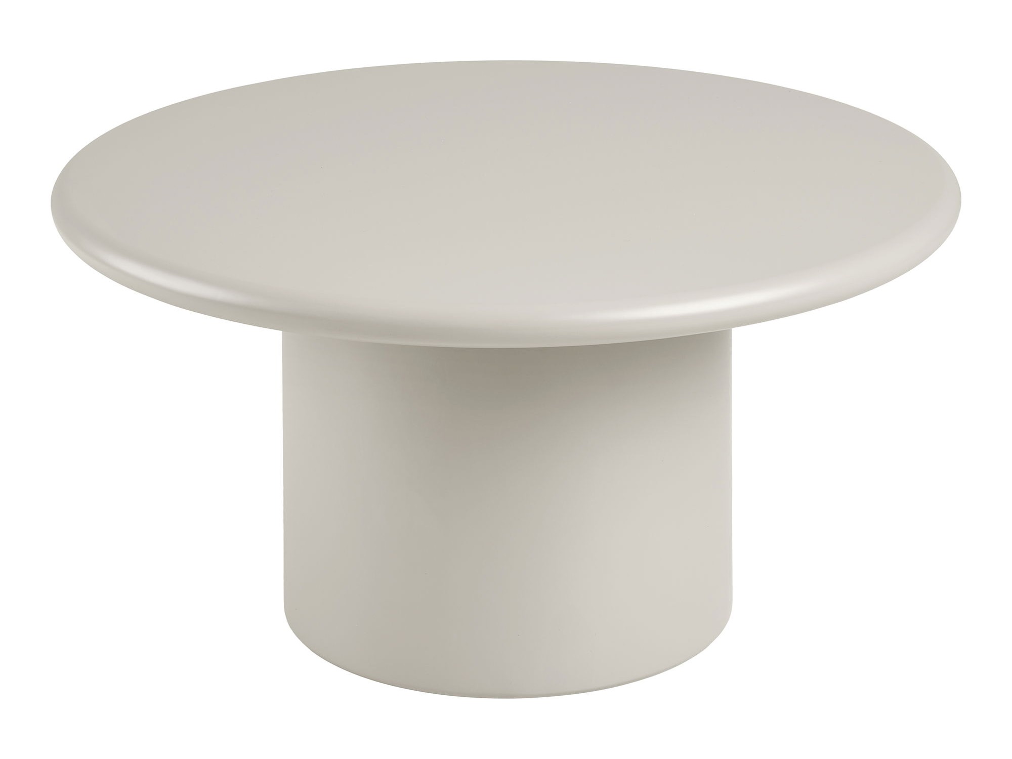 Klubska mizica Brea 104 (Svetlo siva)