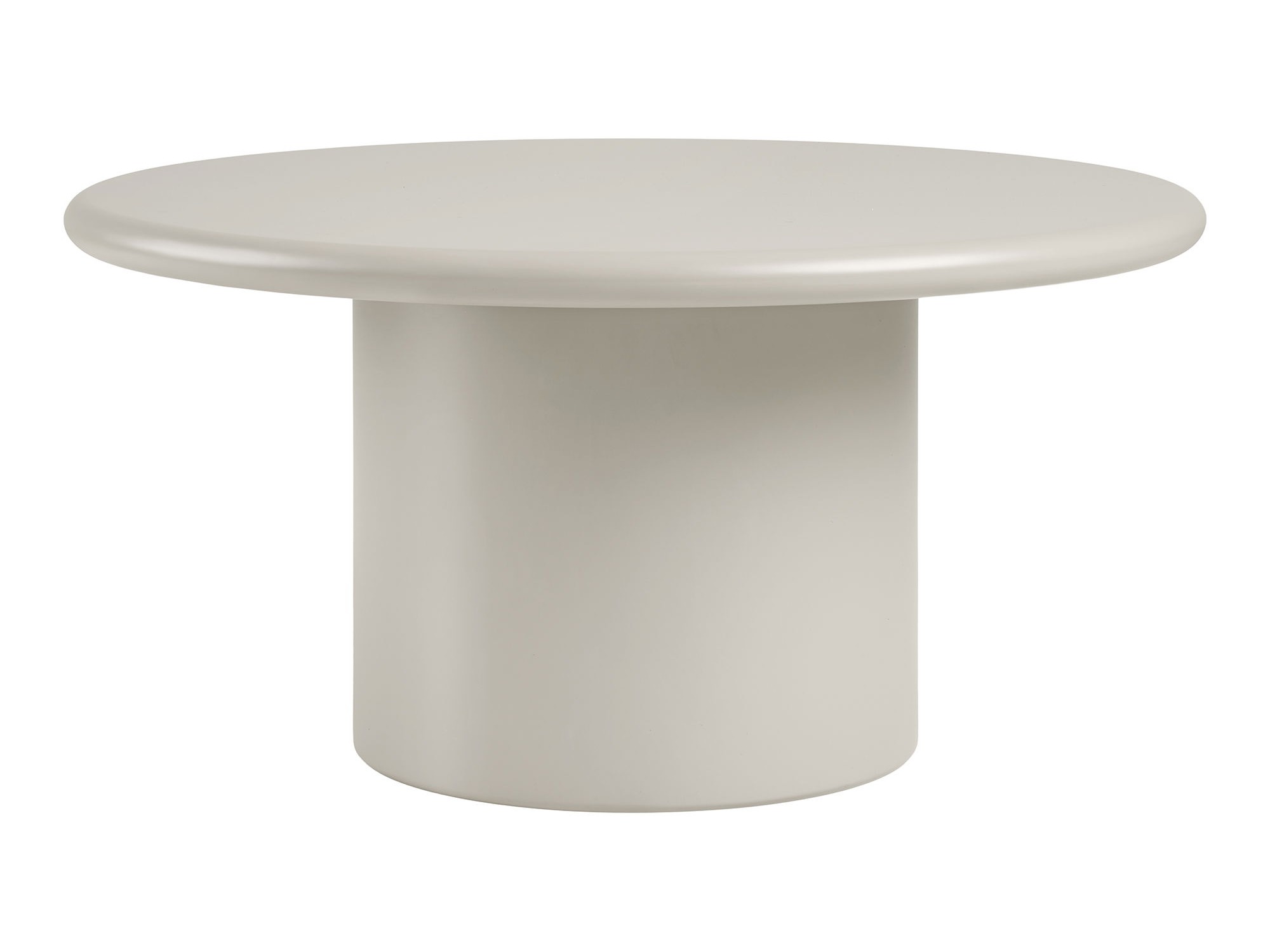 Klubska mizica Brea 104 (Svetlo siva)