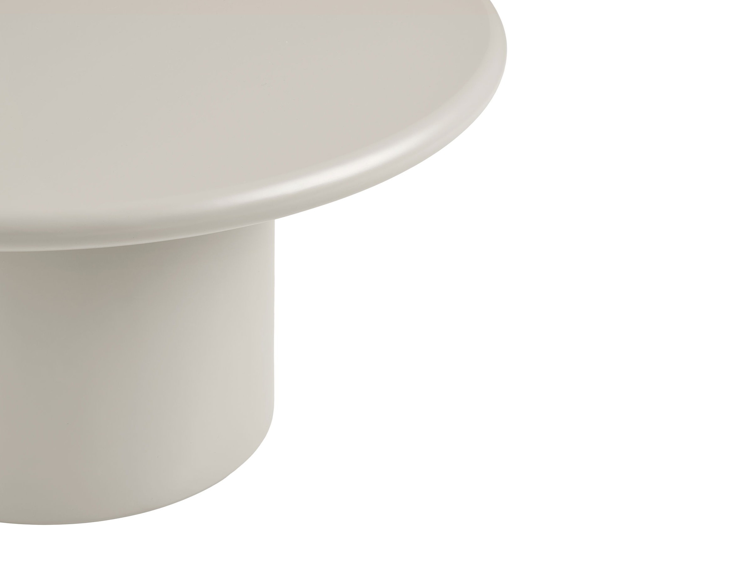 Klubska mizica Brea 104 (Svetlo siva)