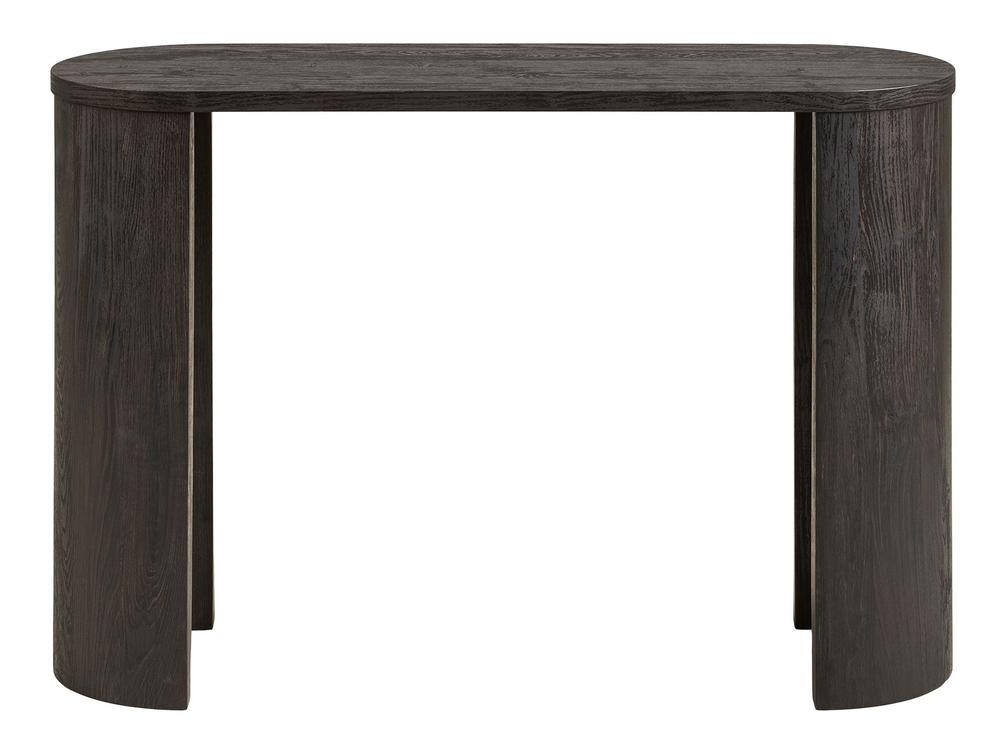 Konzolna miza Brea 103 (Temno rjava)