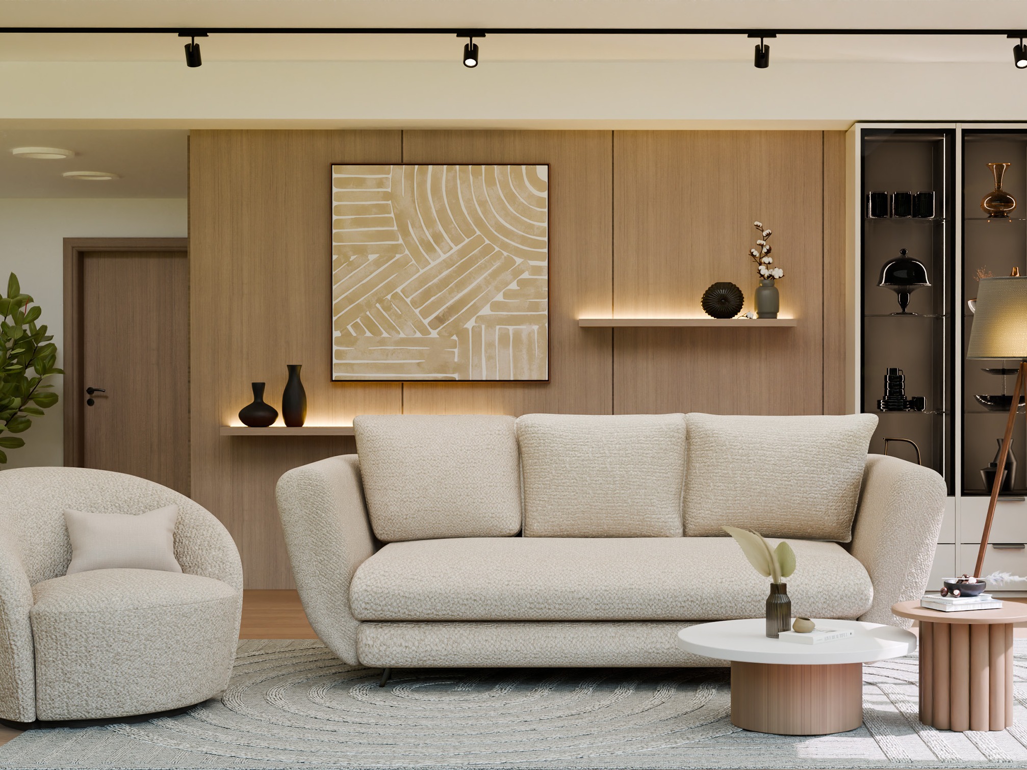 Raztegljiv kavč Mandeville 354 (Črna)