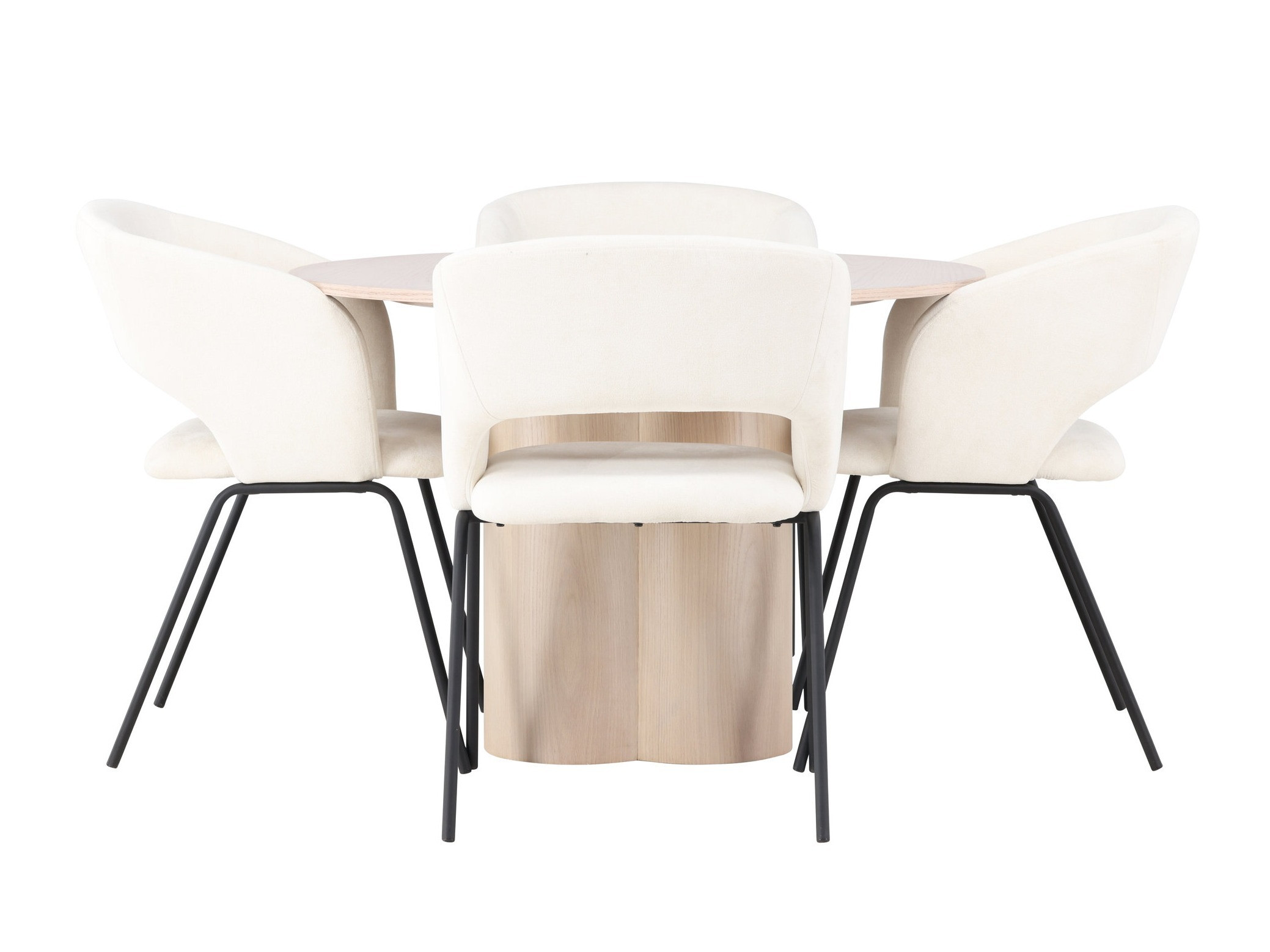 Jedilniški komplet Dallas 5132 (Svetel les)