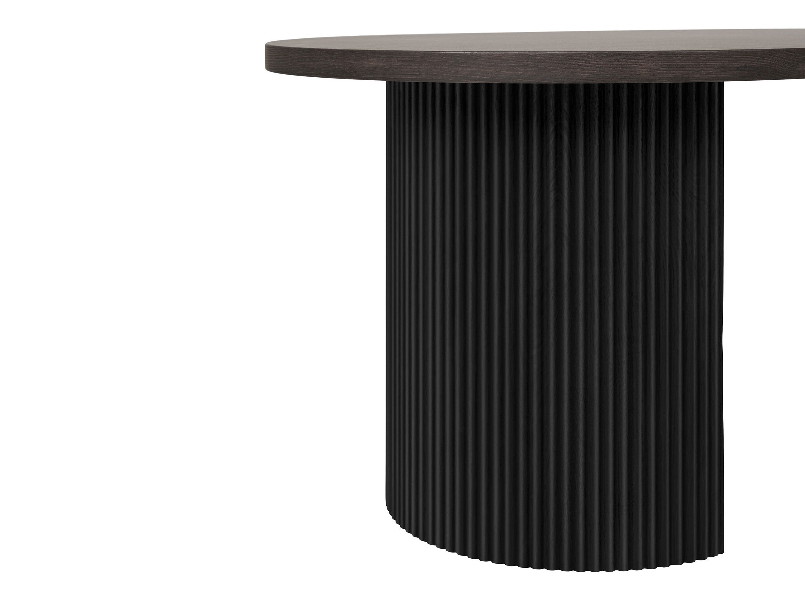 Klubska mizica Lirmelo 101 (Temno rjava)