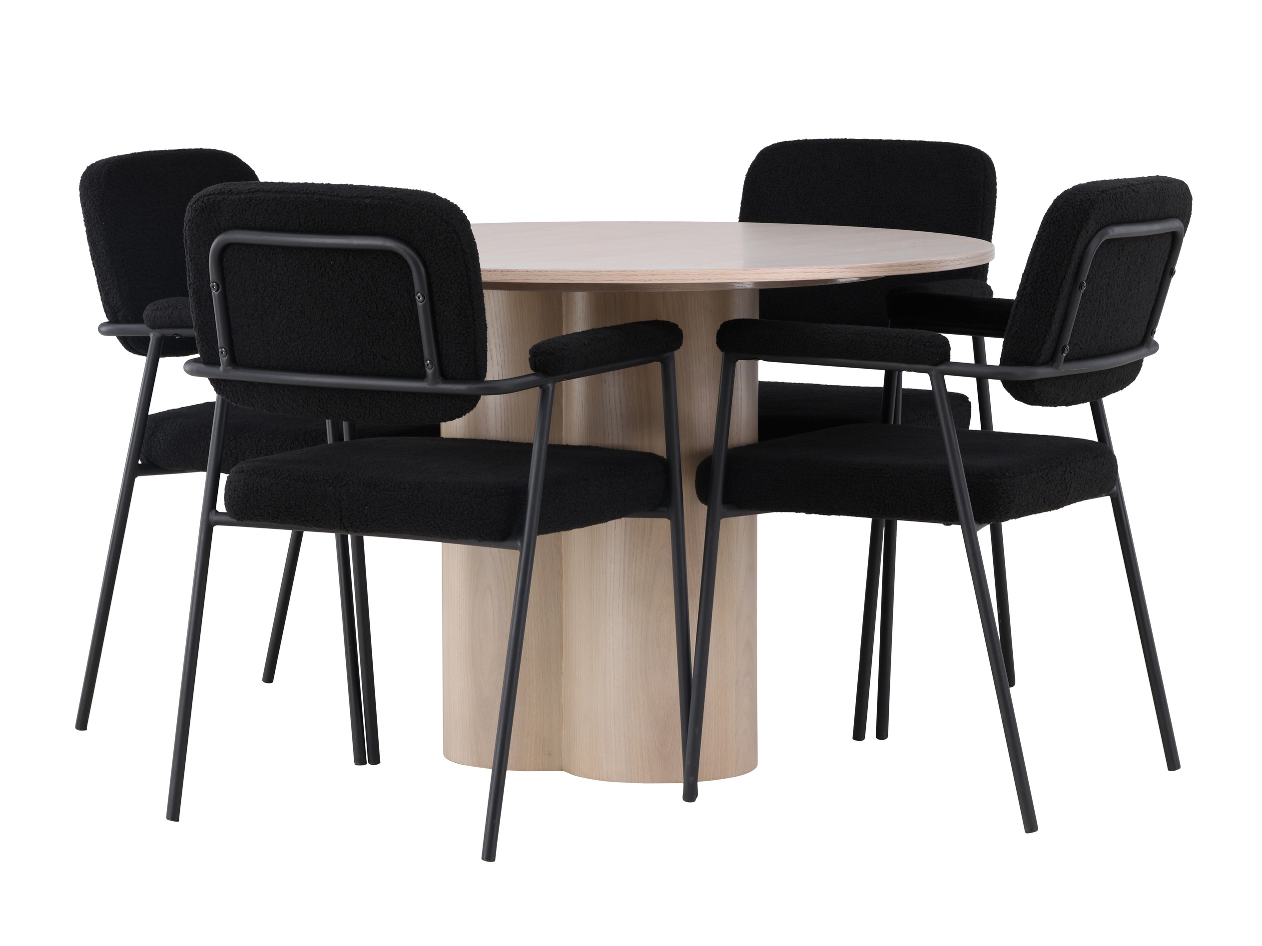 Jedilniški komplet Dallas 4358 (Svetel les)