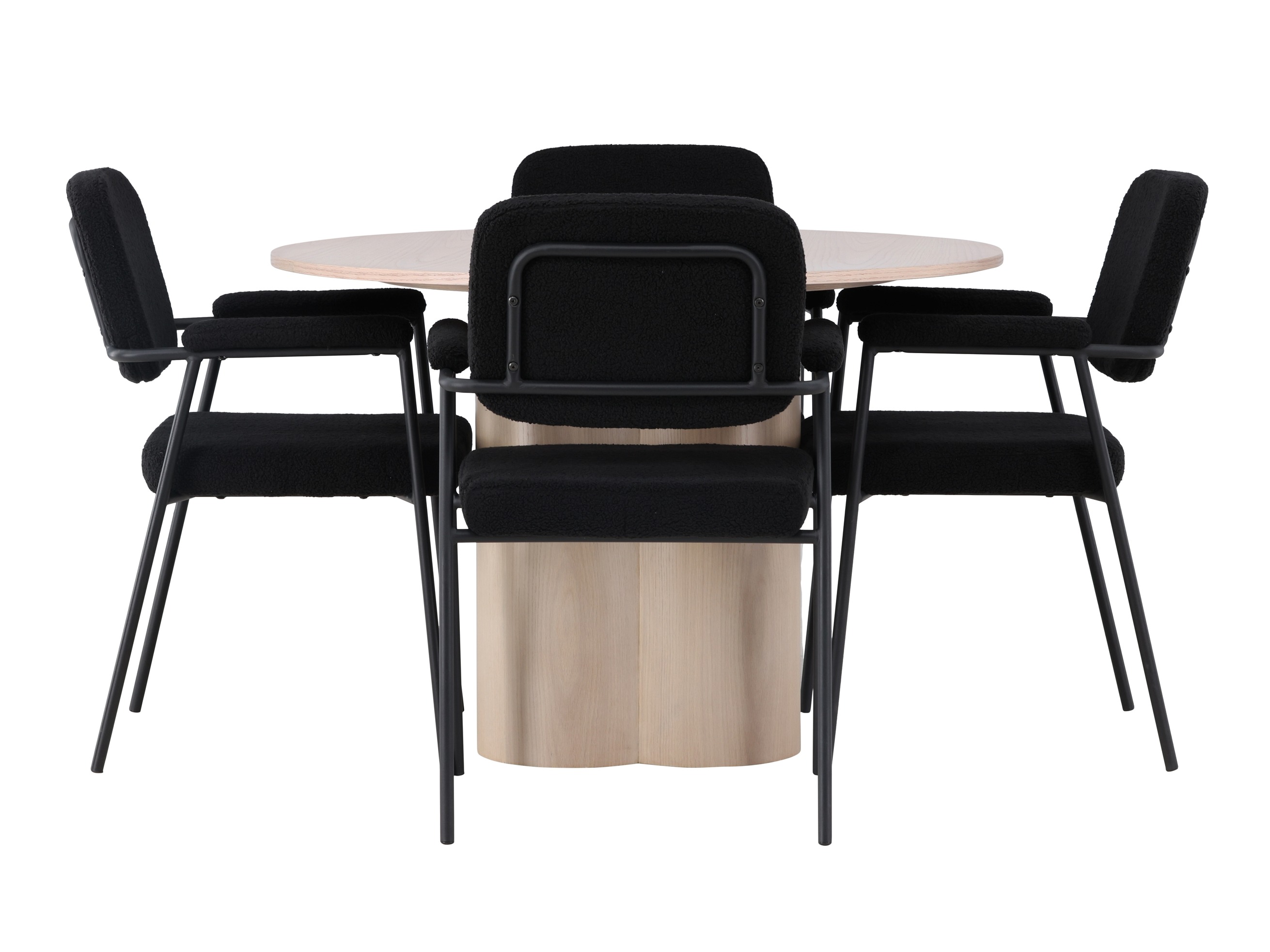 Jedilniški komplet Dallas 4358 (Svetel les)