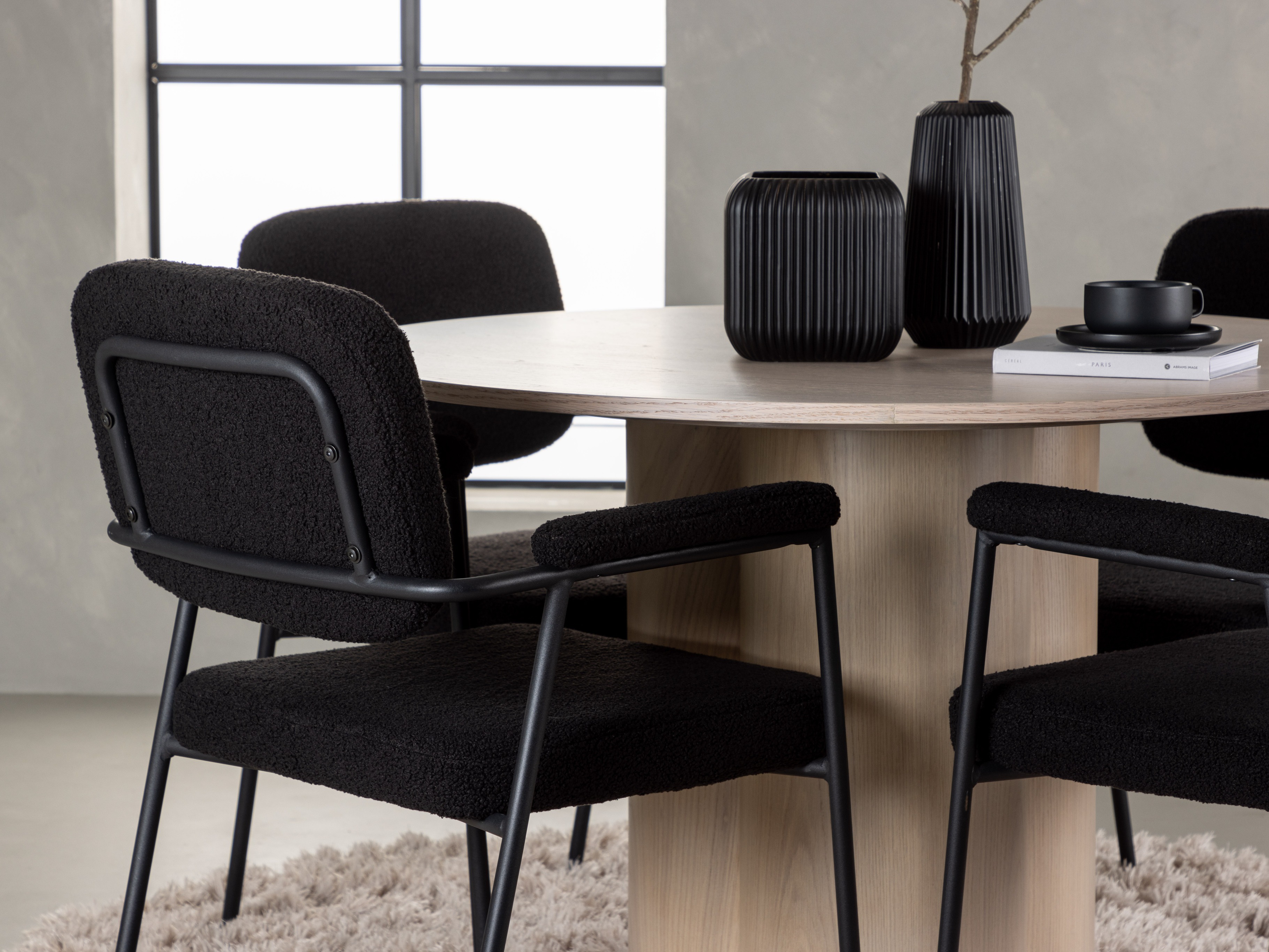 Jedilniški komplet Dallas 4358 (Svetel les)