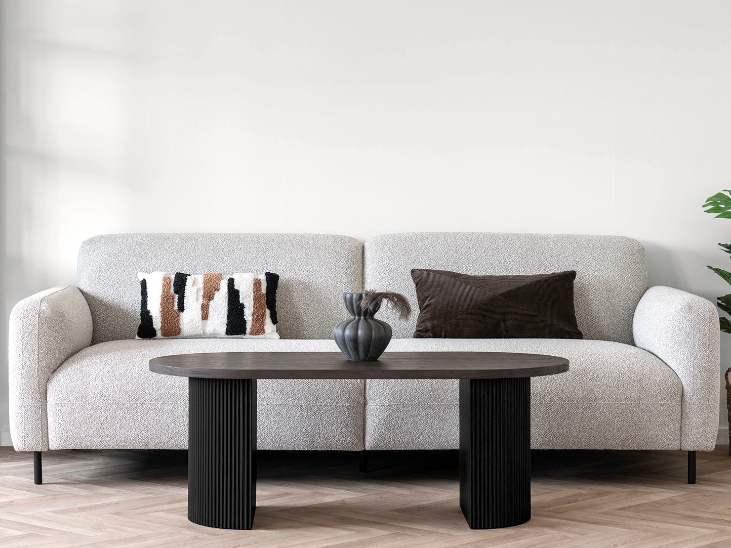 Klubska mizica Lirmelo 101 (Temno rjava)