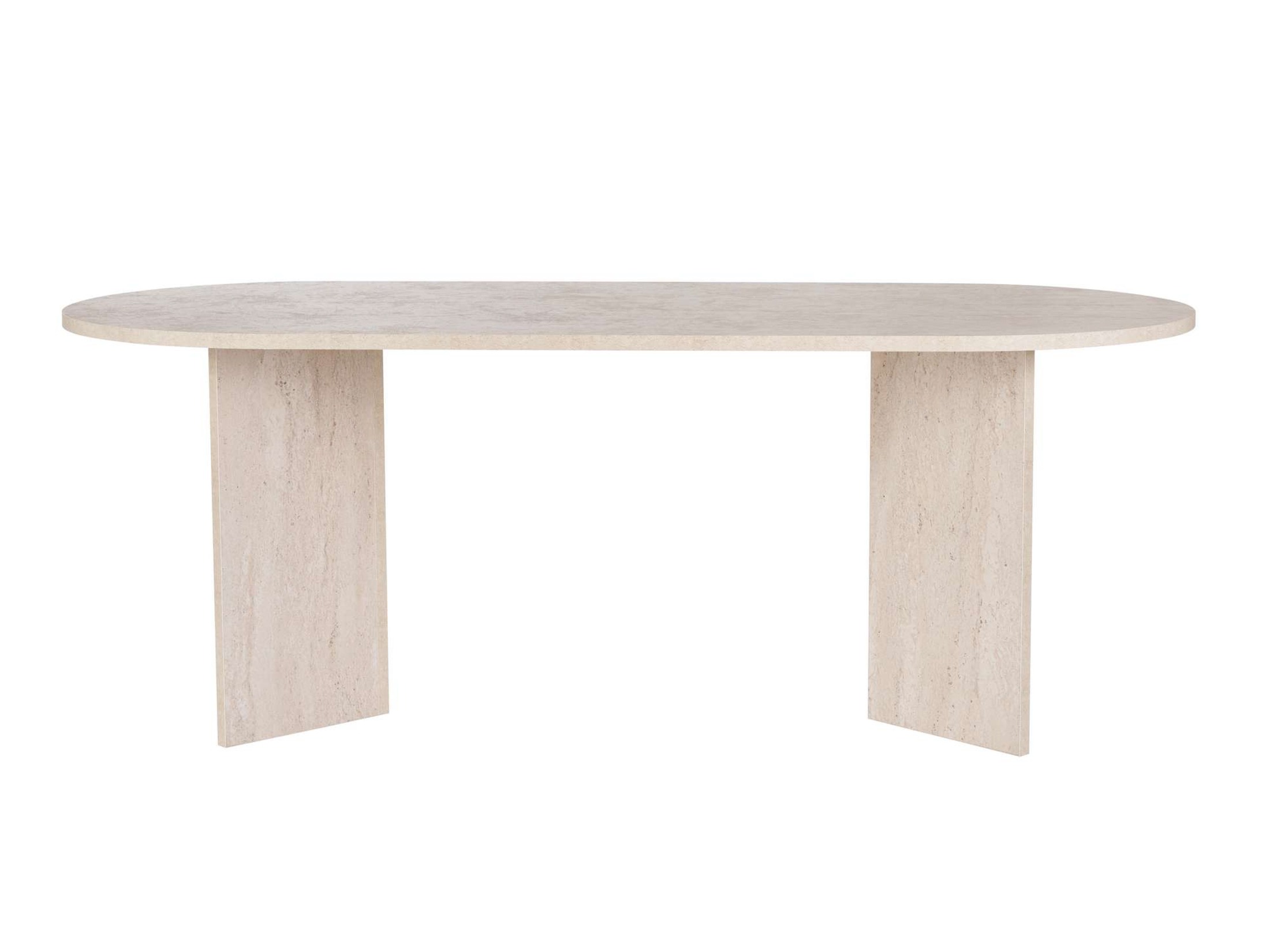 Miza Novato 138 (Svetel travertin)