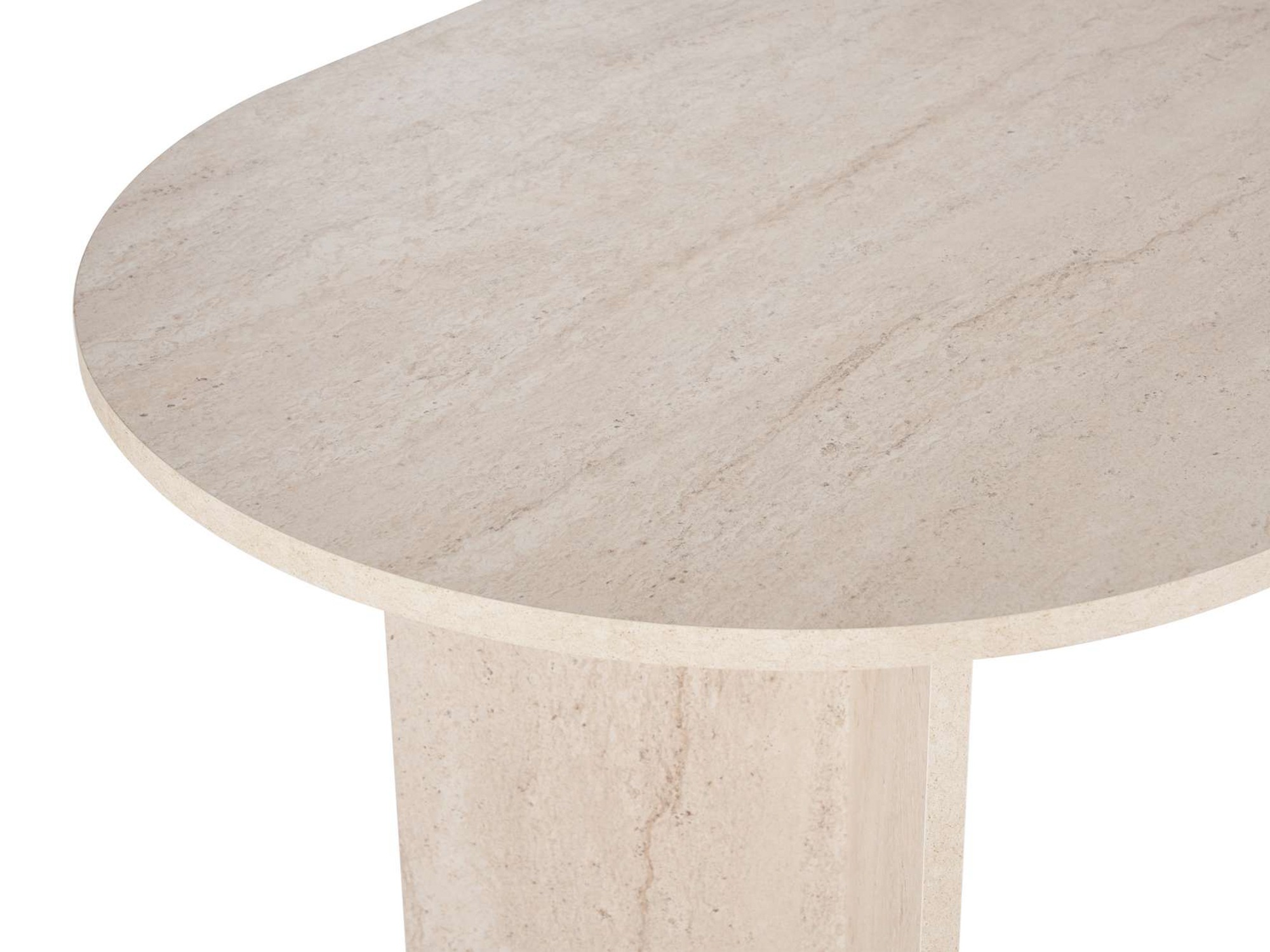 Miza Novato 138 (Svetel travertin)