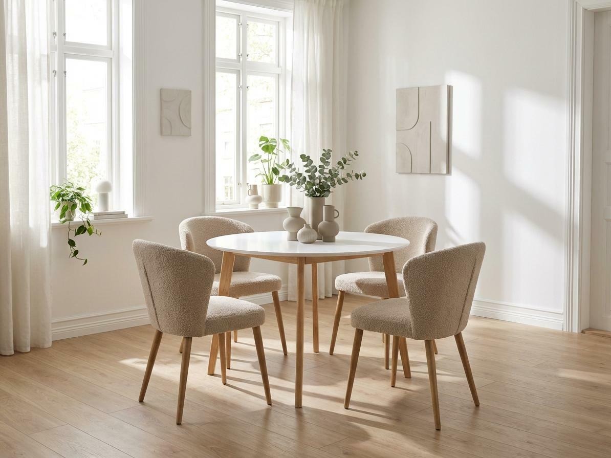 Miza Brea 110 (Bela + Hrast)