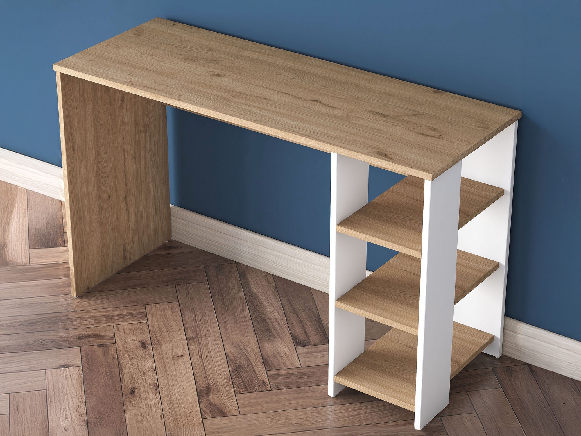 Pisalna miza Catdelu 109 (Bela + Oreh)