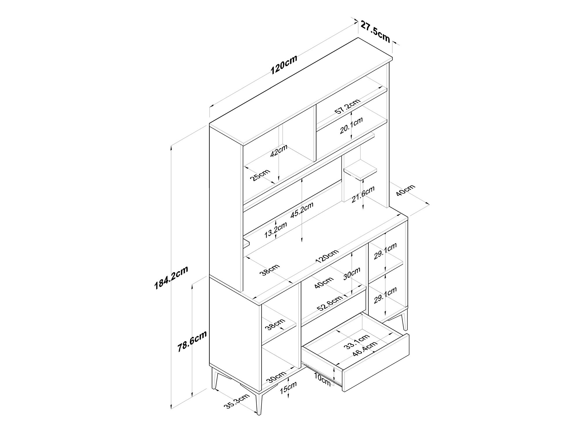 Večnamensko pohištvo Kailua 2674