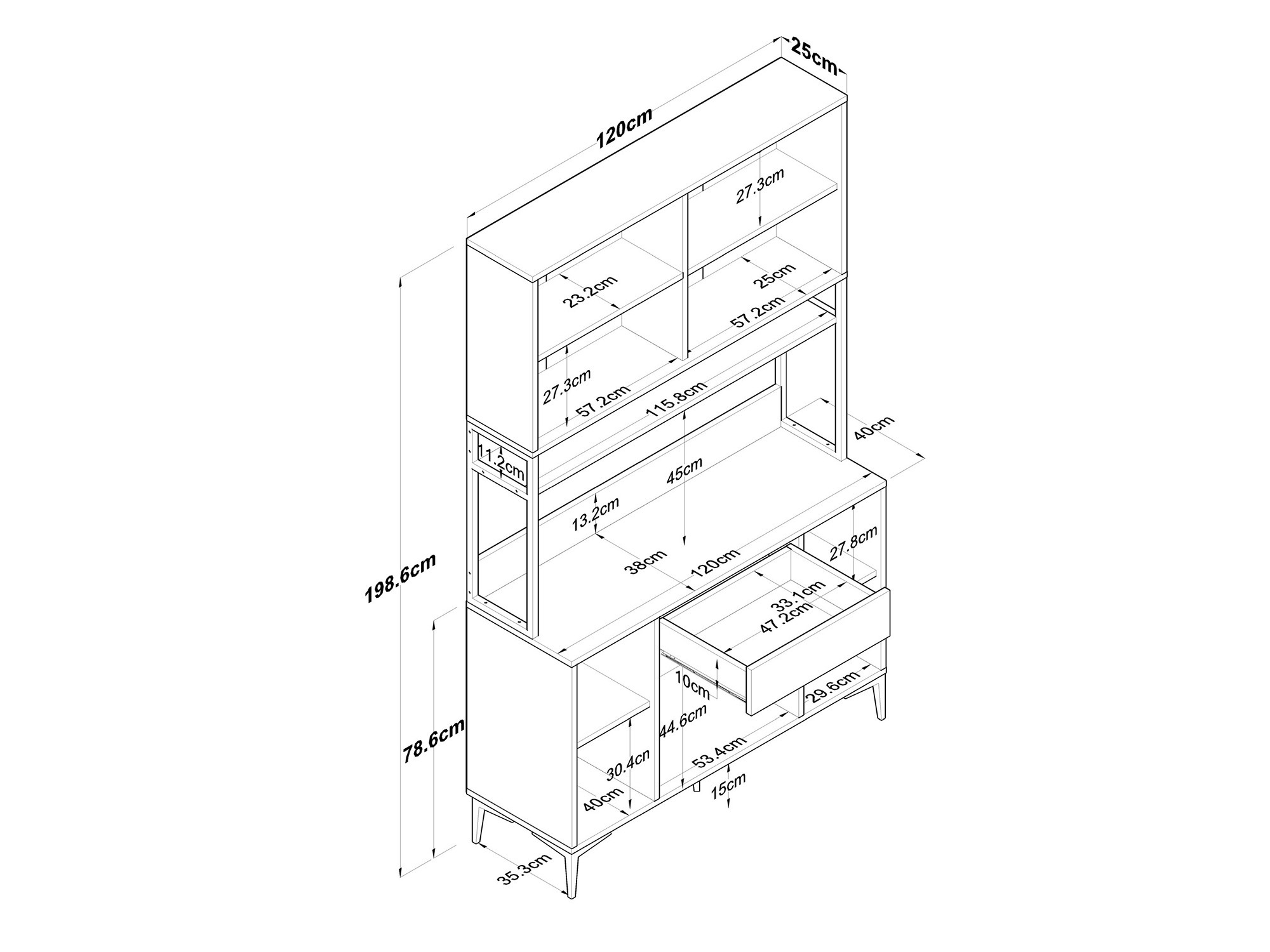 Večnamensko pohištvo Kailua 2675