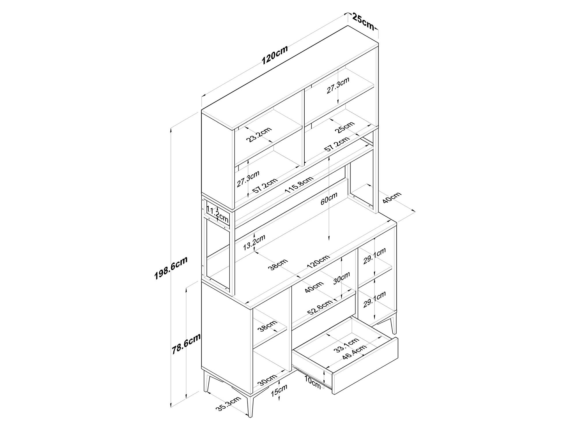 Večnamensko pohištvo Kailua 2676