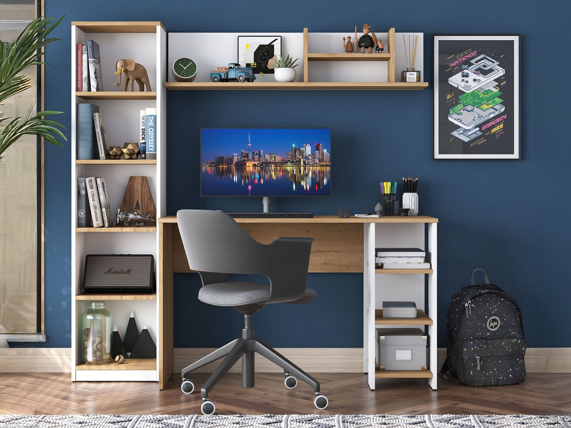 Komplet za domačo pisarno Catdelu 110