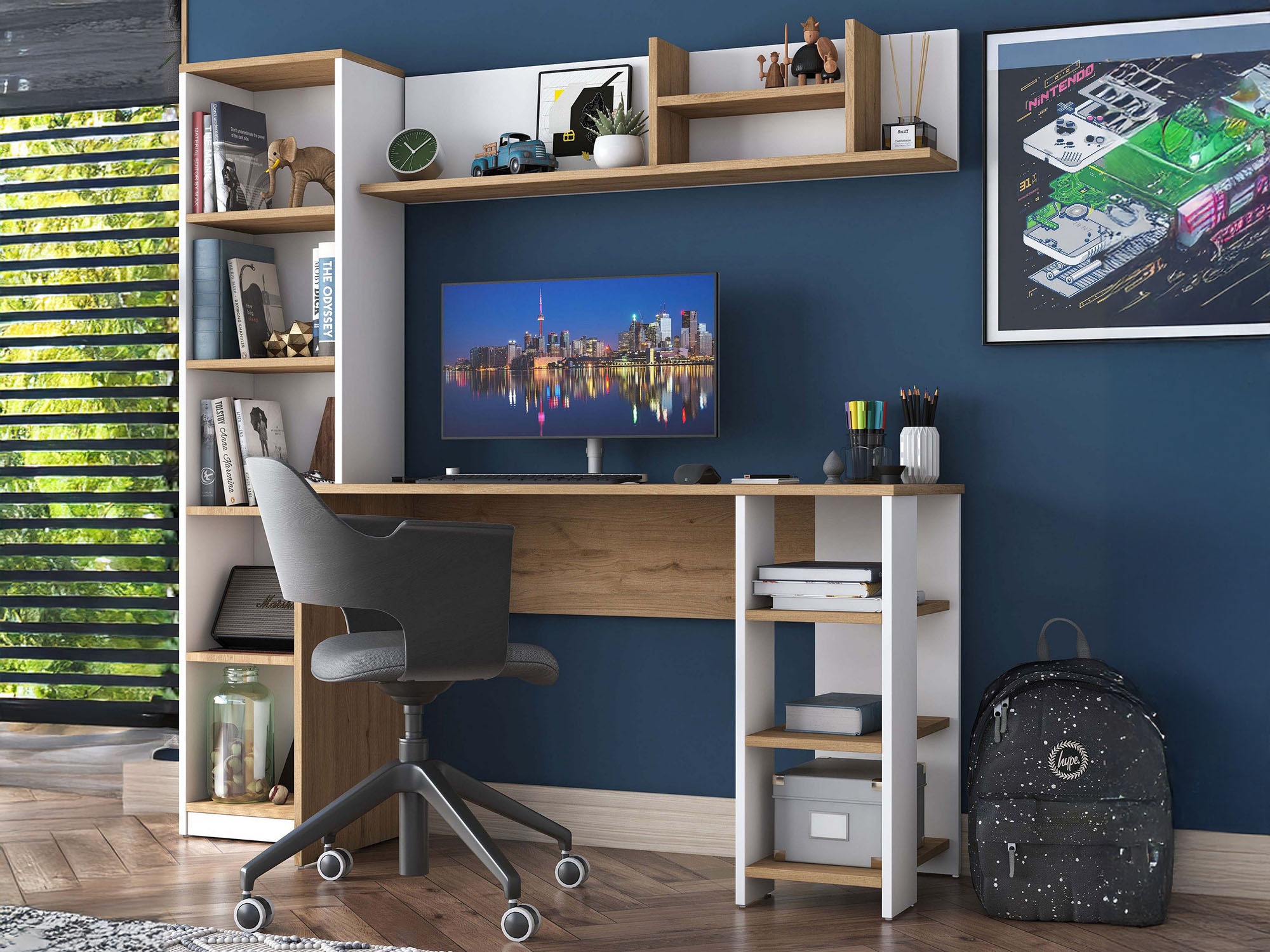 Komplet za domačo pisarno Catdelu 110