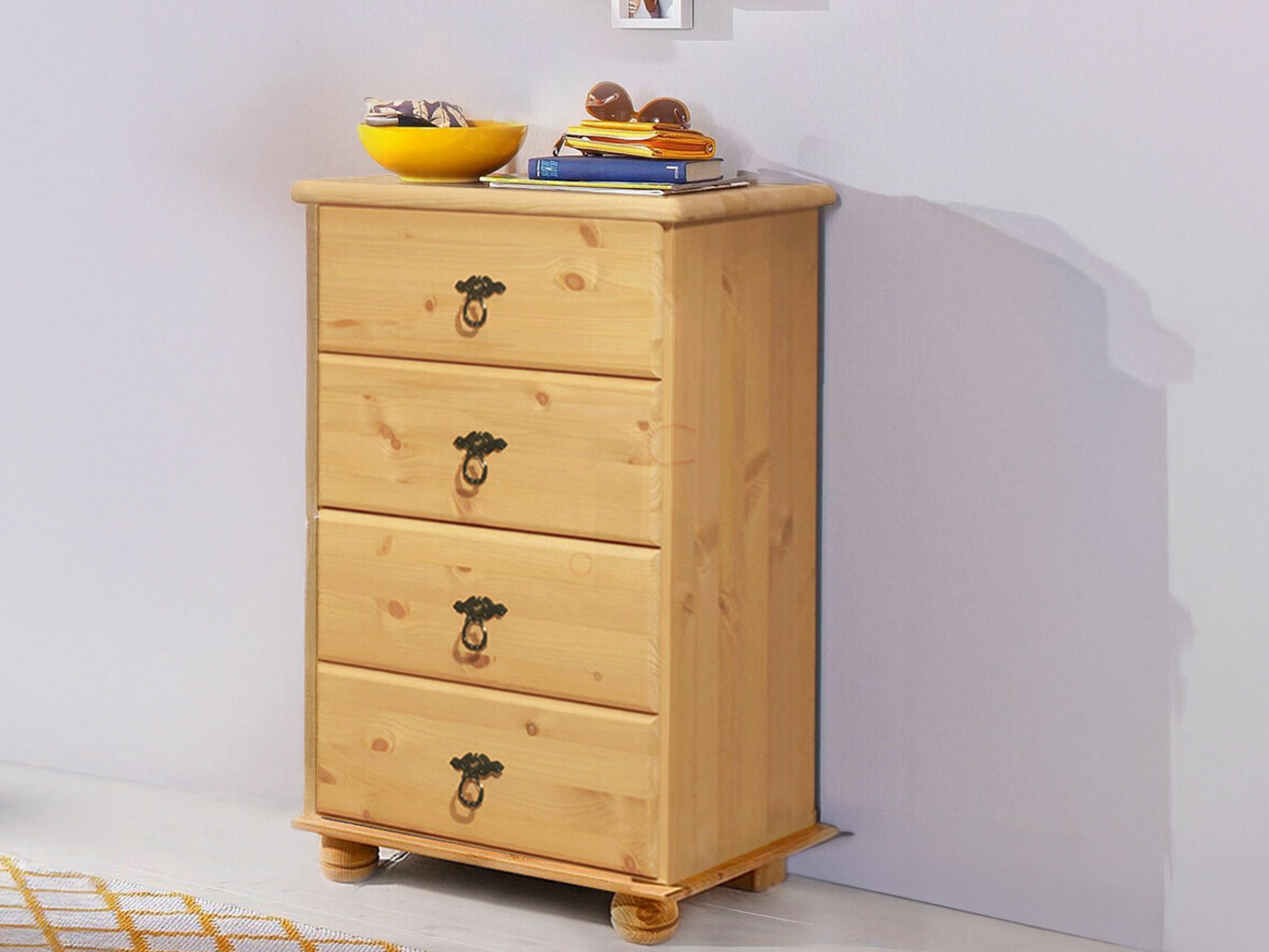 Komoda Nolcore 101 (Svetlo rjava)