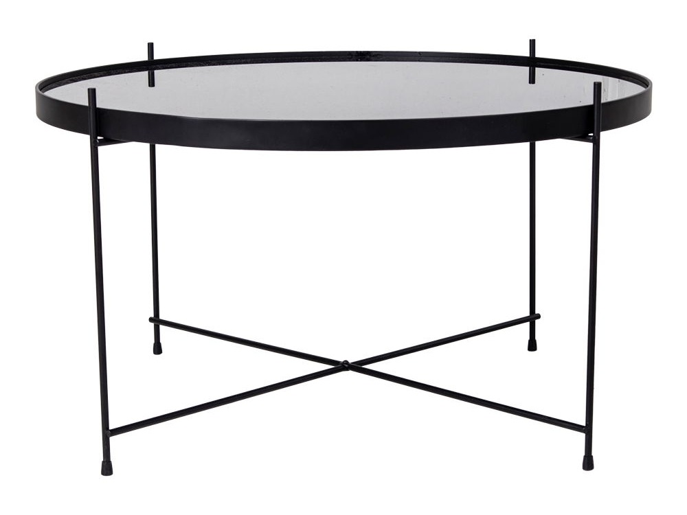 Klubska mizica Brea 128 (Črna)