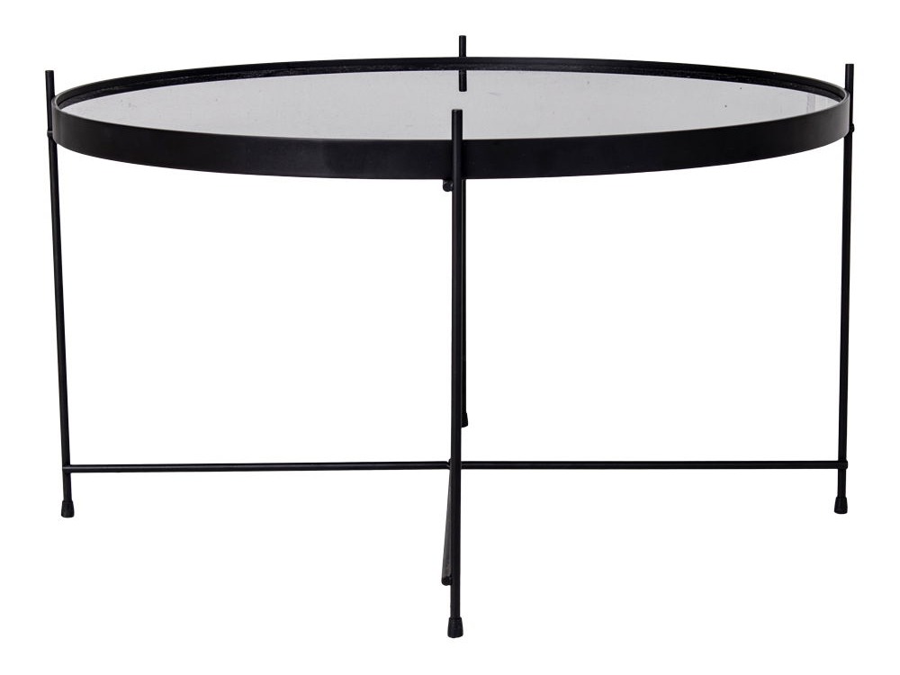 Klubska mizica Brea 128 (Črna)