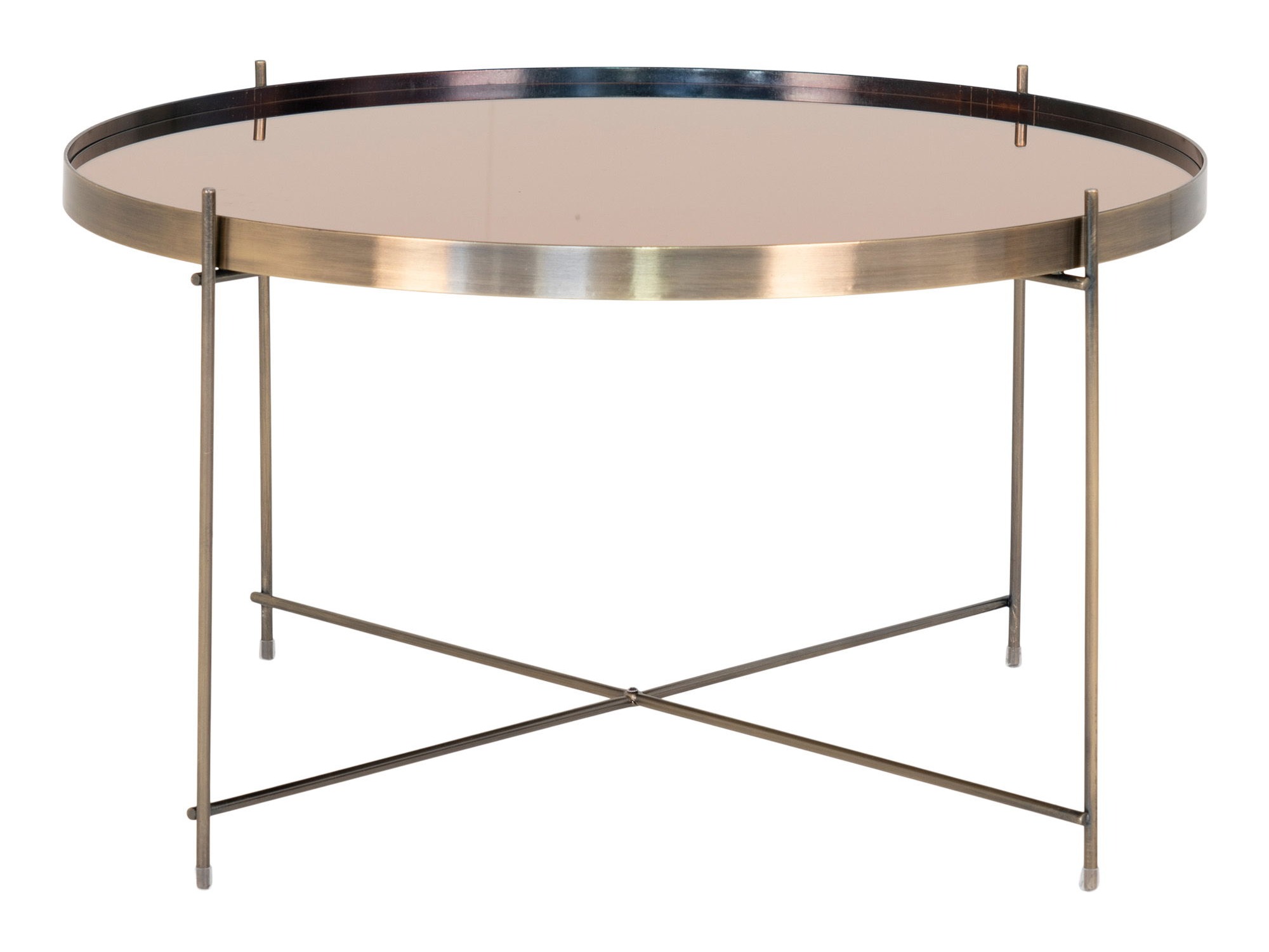 Klubska mizica Brea 128 (Zlata)