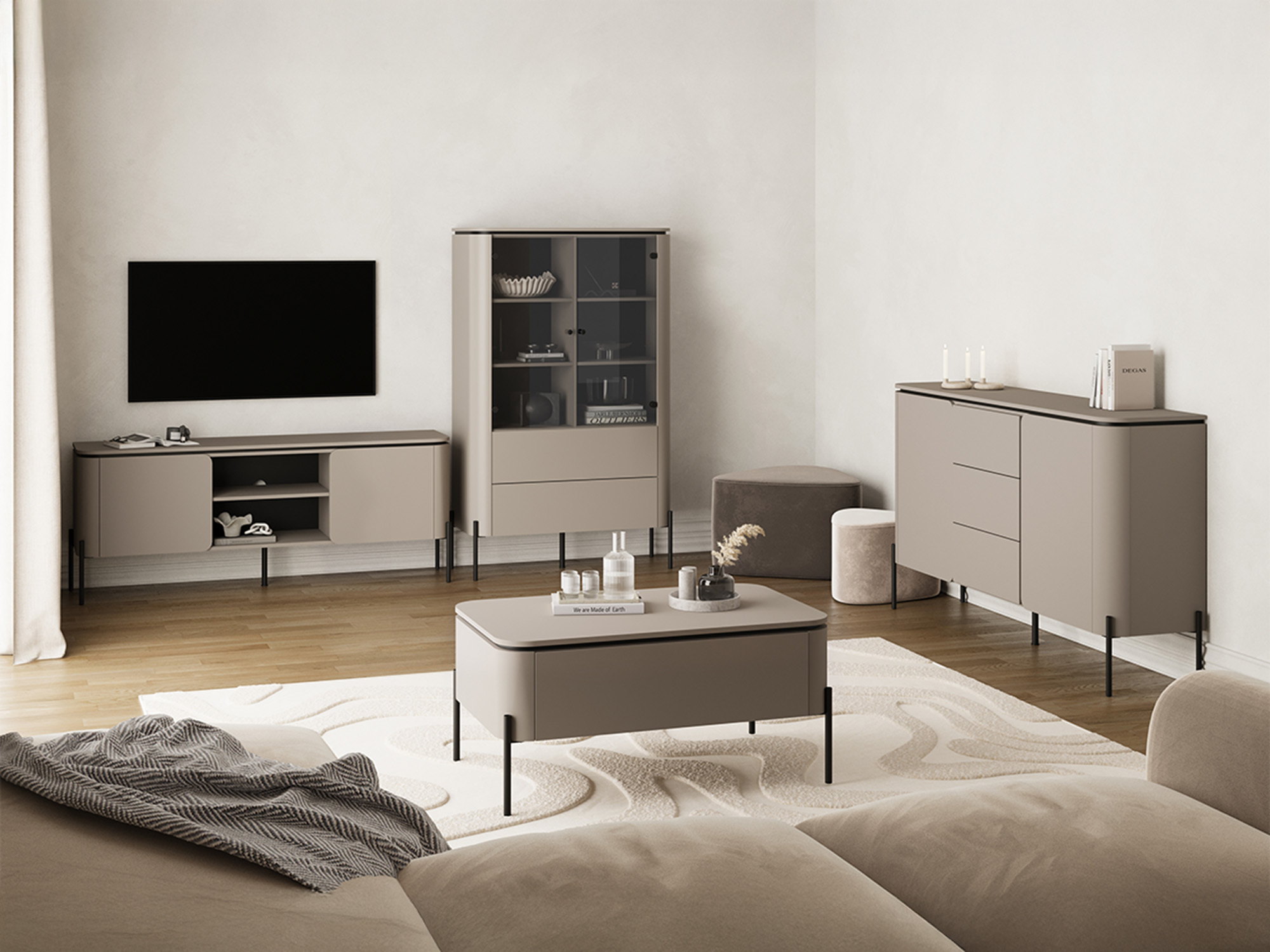 Komplet za dnevno sobo Mirbeno 109