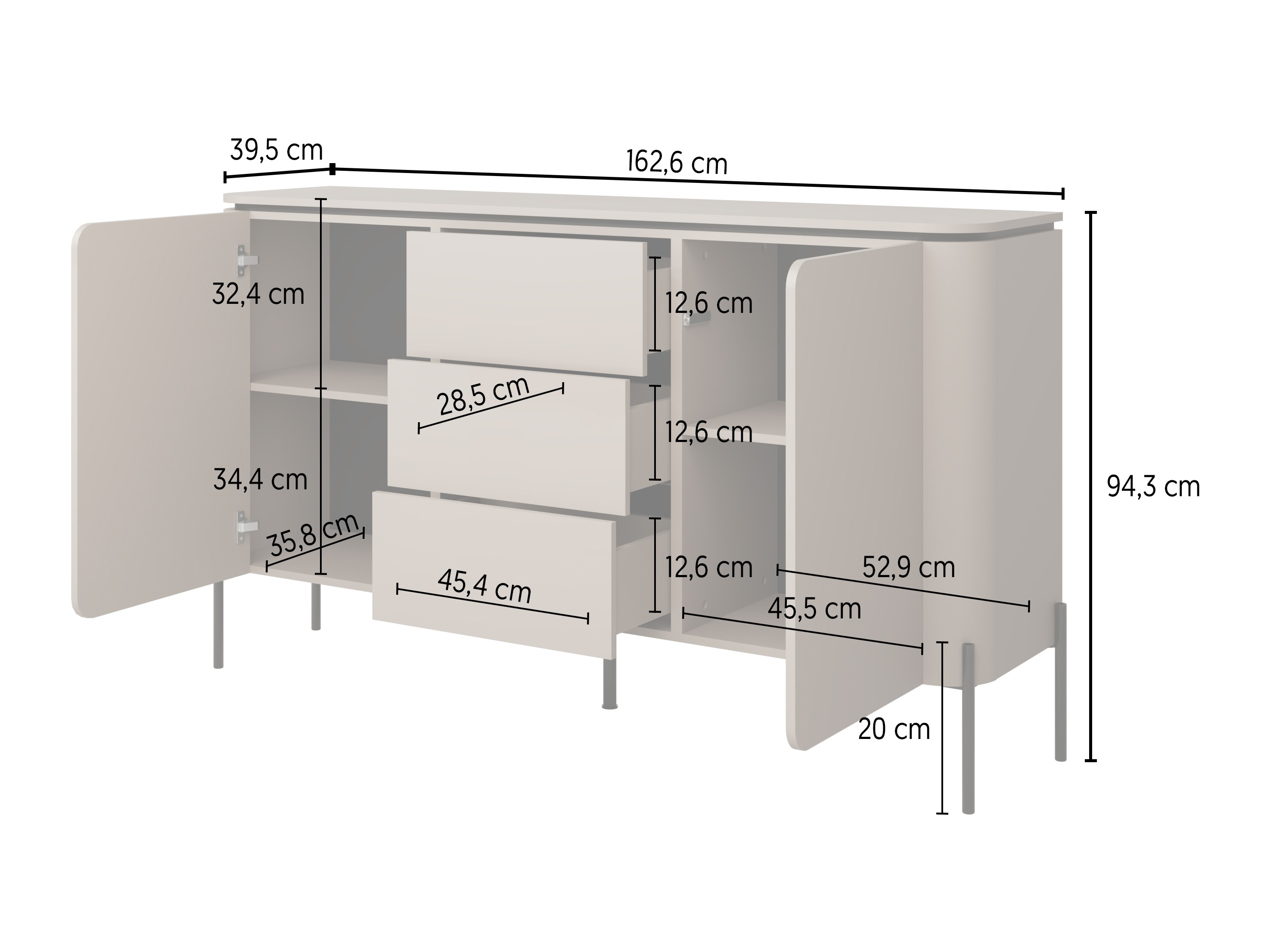 Komplet za dnevno sobo Mirbeno 109
