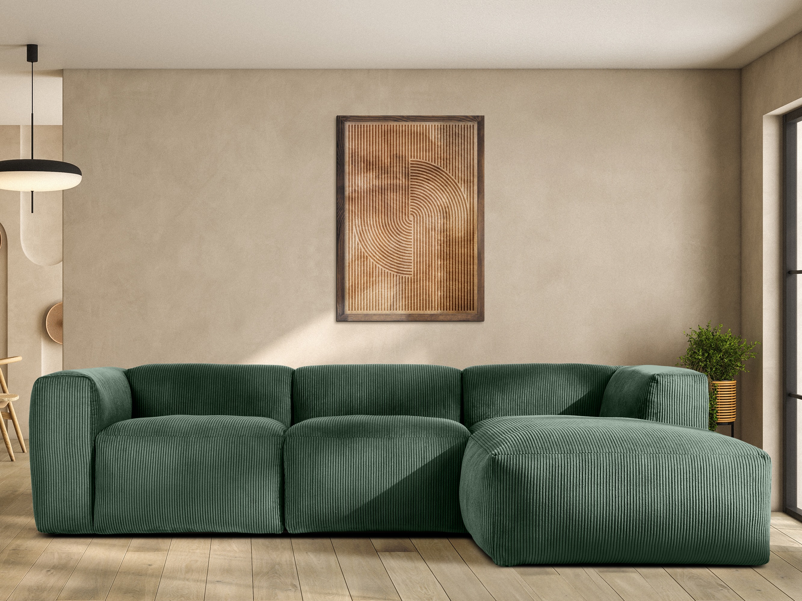 Modularna kotna sedežna garnitura Melteno 106 (Poso 14)