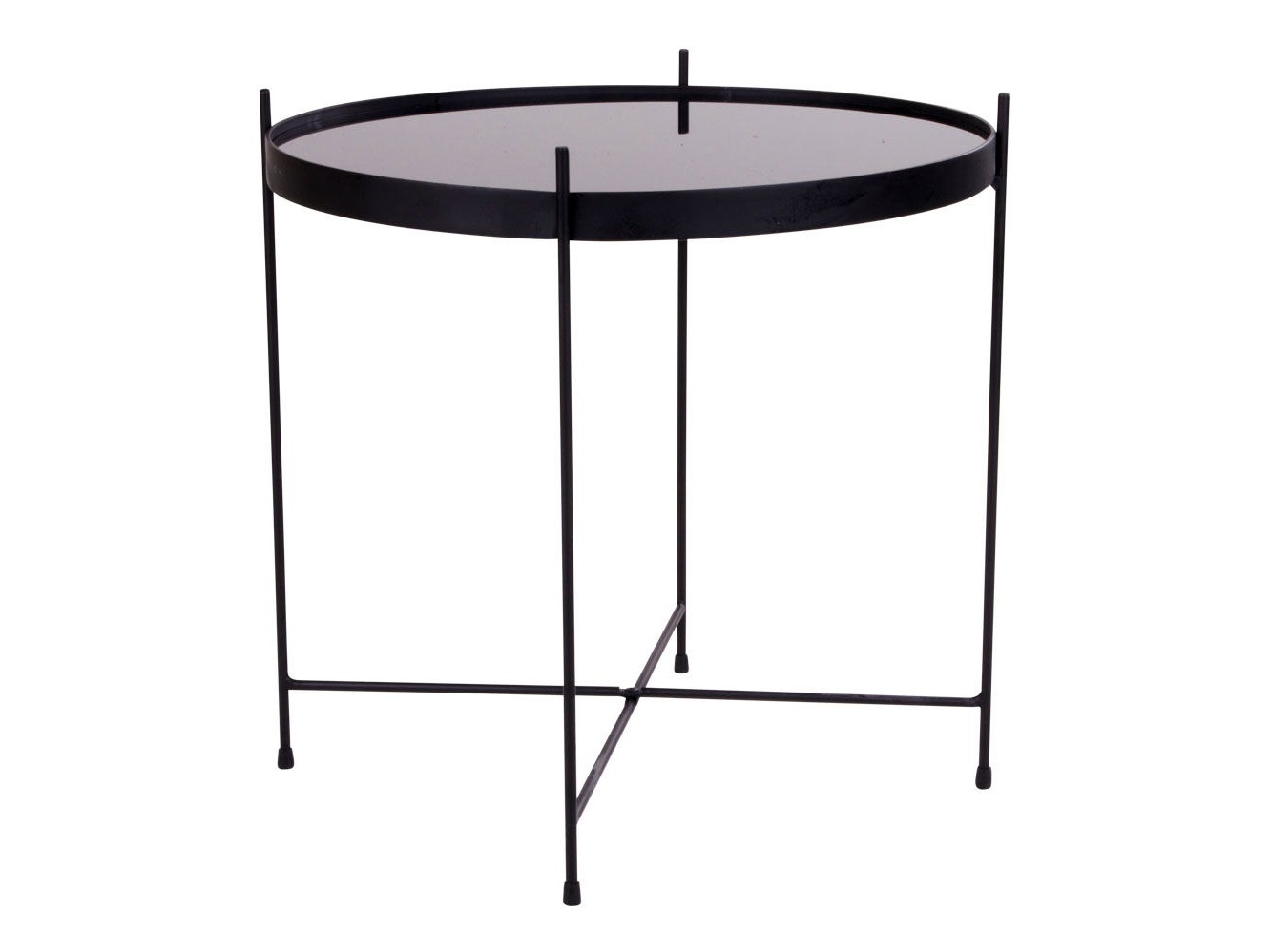 Klubska mizica Brea 129 (Črna)