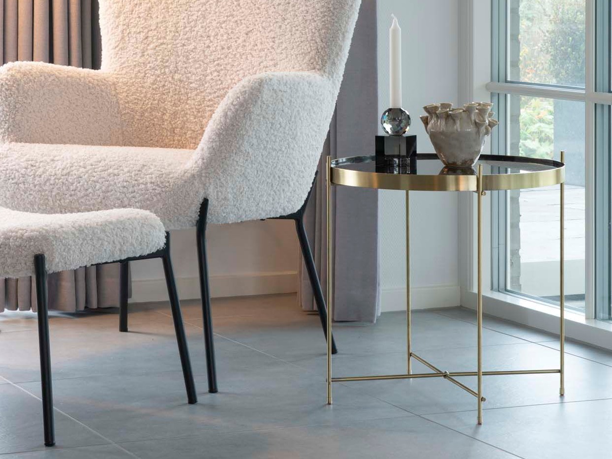 Klubska mizica Brea 129 (Zlata)